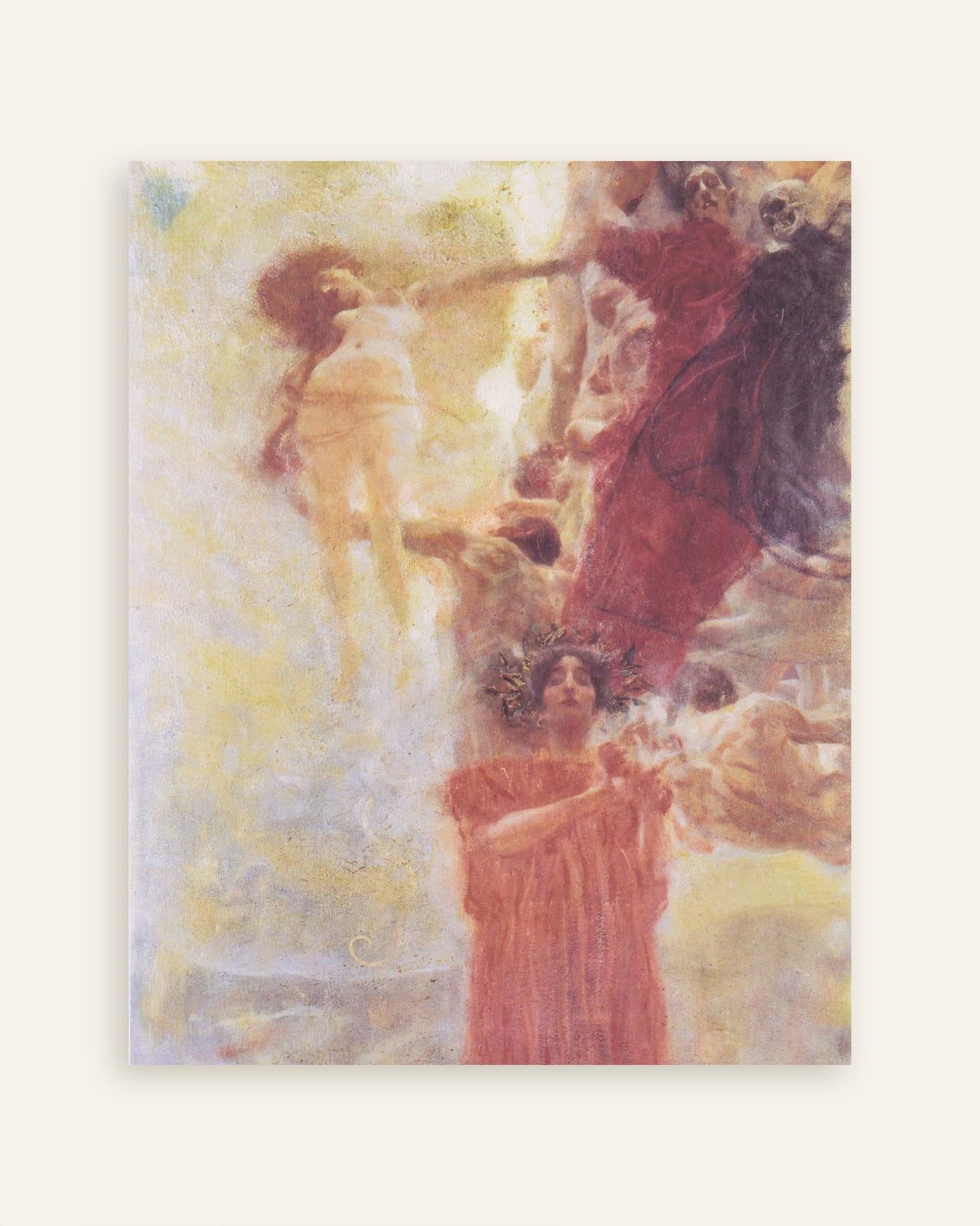 Poster Esboço para A Medicina (1897–1898), de Gustav Klimt, miniatura