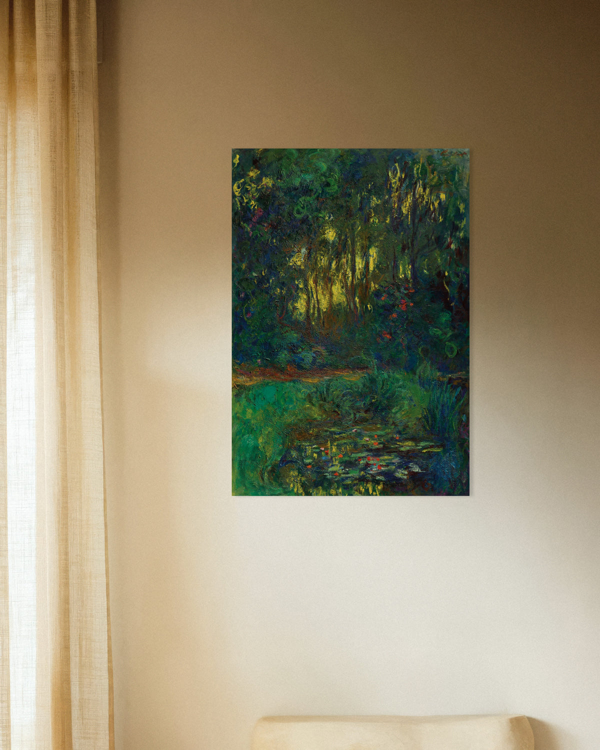 Poster Recanto do Lago dos Nenúfares (1918–1919), de Claude Monet