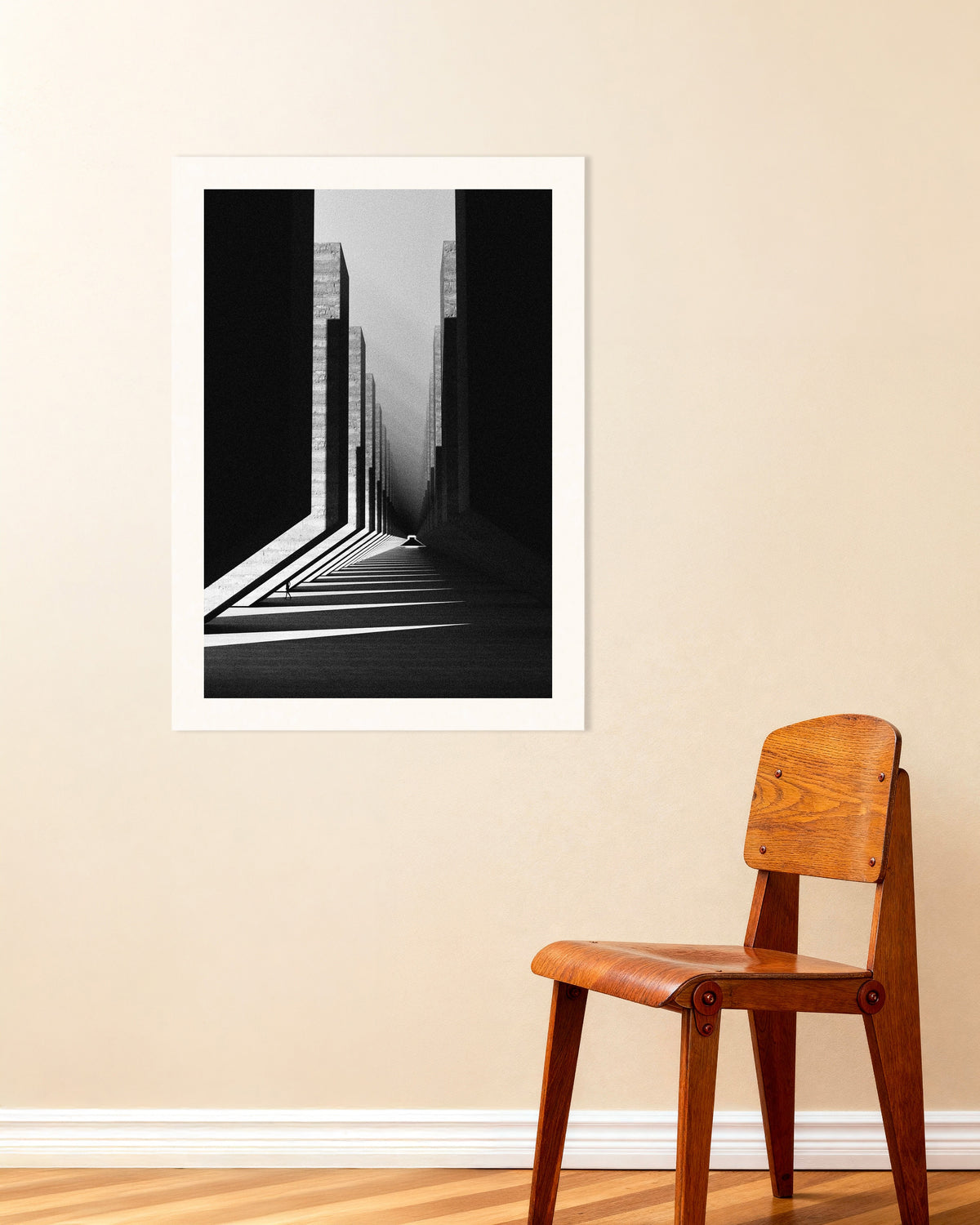 Poster «Corredor de Luz e Betão»