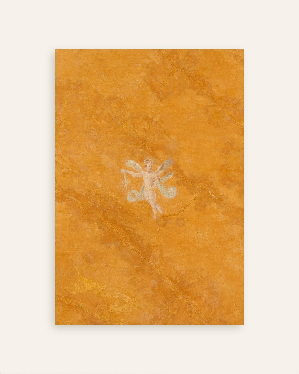 Poster do fresco de Cupido de Boscoreale, perto de Pompeia