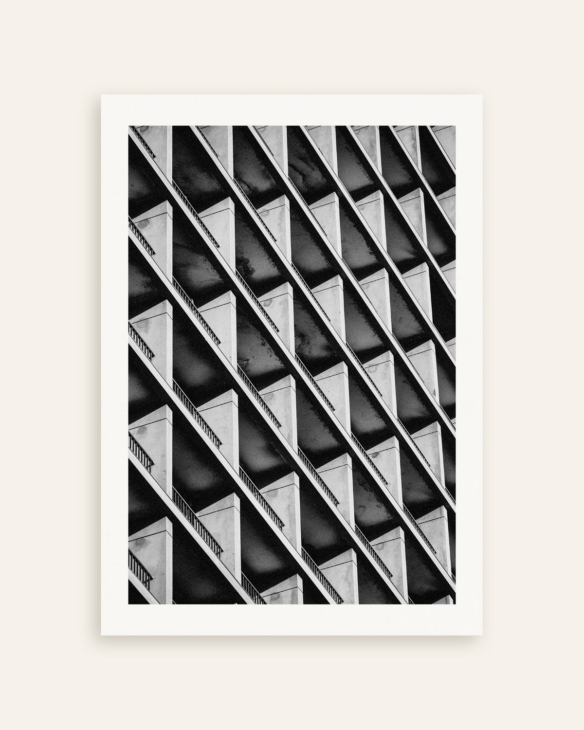 Poster «Ritmo diagonal das varandas», em miniatura