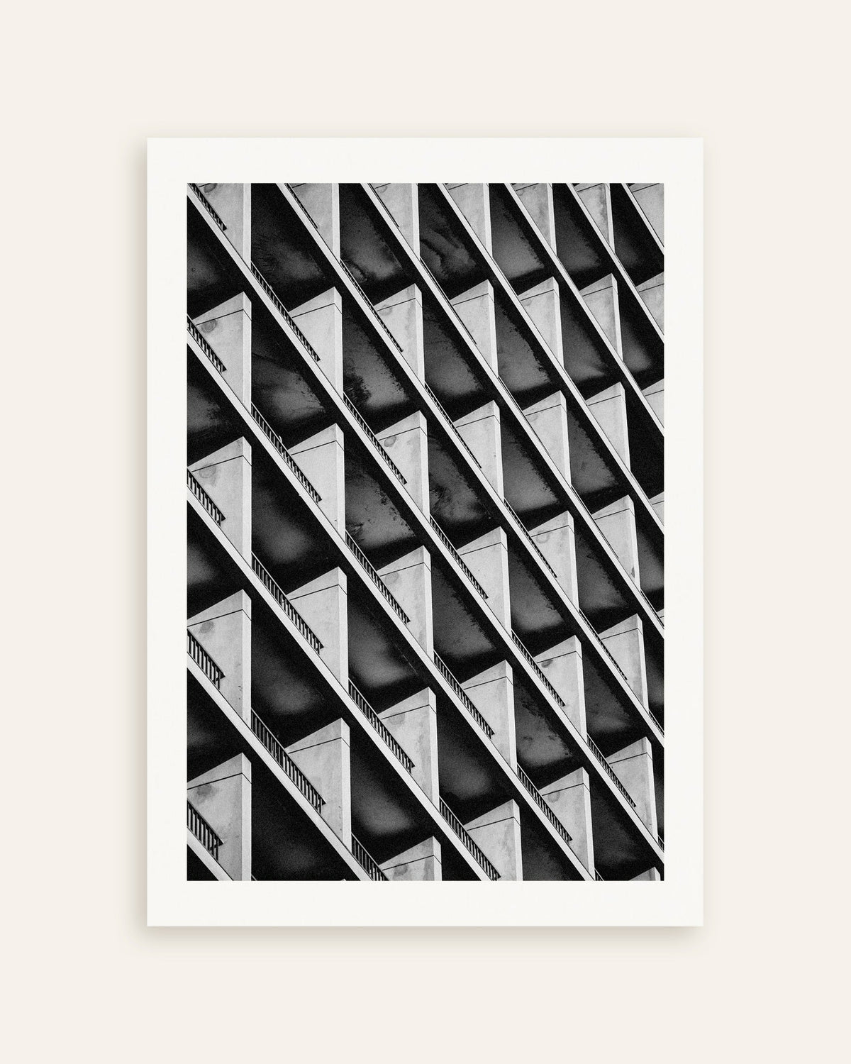 Poster «Ritmo diagonal das varandas», em miniatura