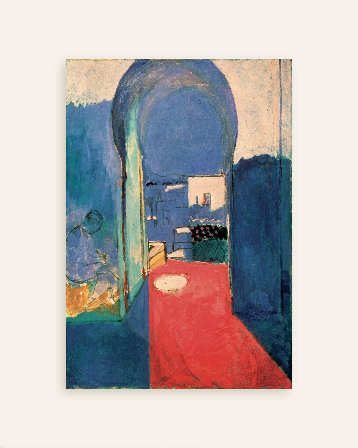 Poster de Entrada na casbá (1912), de Henri Matisse, miniatura