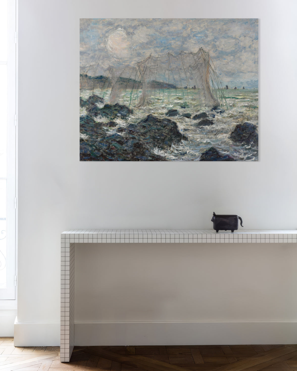 Poster Redes de Pesca em Pourville (1882), de Claude Monet