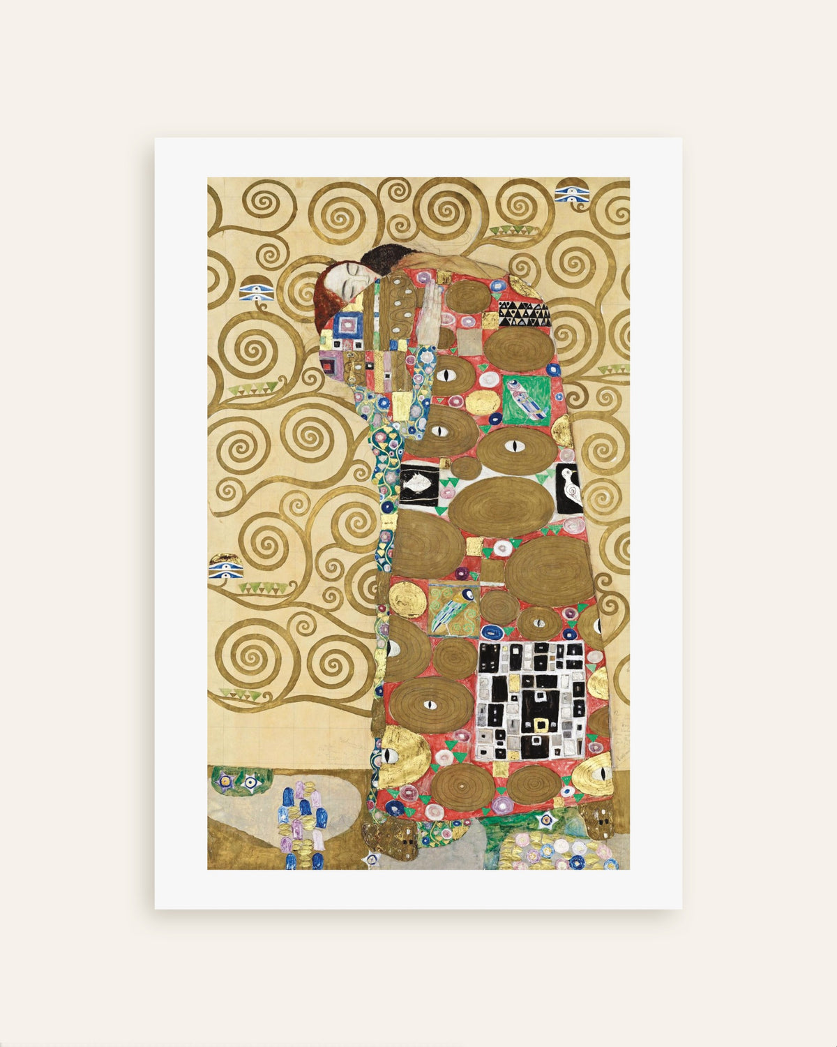 Poster de Realização, Friso Stoclet (1910–1911), de Gustav Klimt, em miniatura