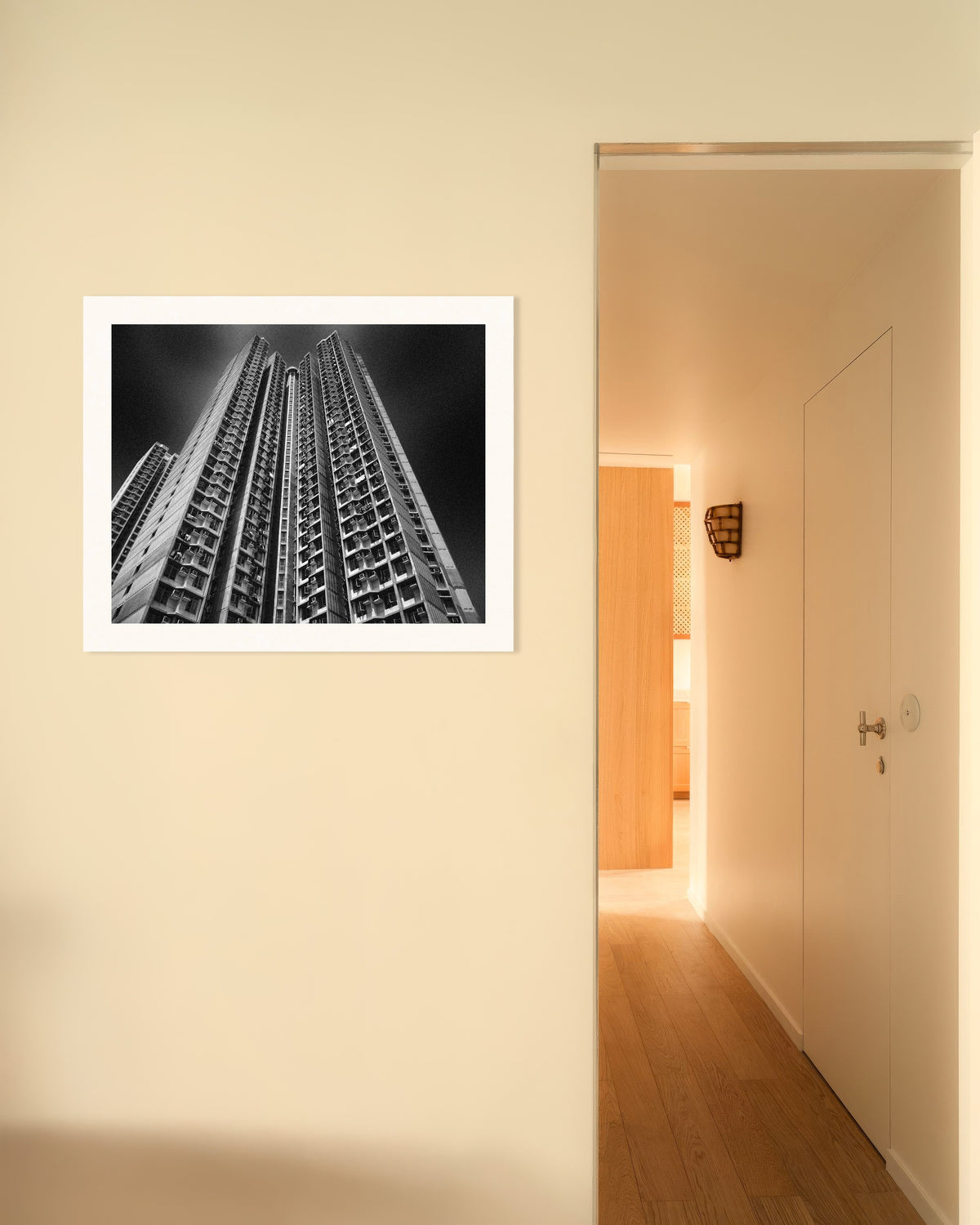 Poster «Desfiladeiro entre Arranha-Céus»
