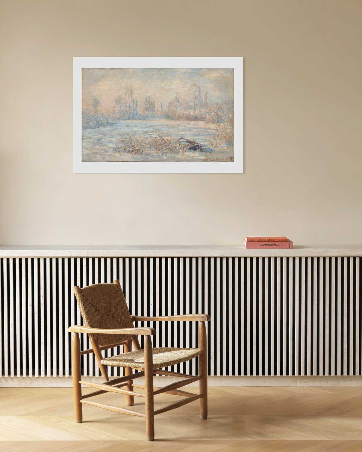 Poster A Geada (1880), de Claude Monet
