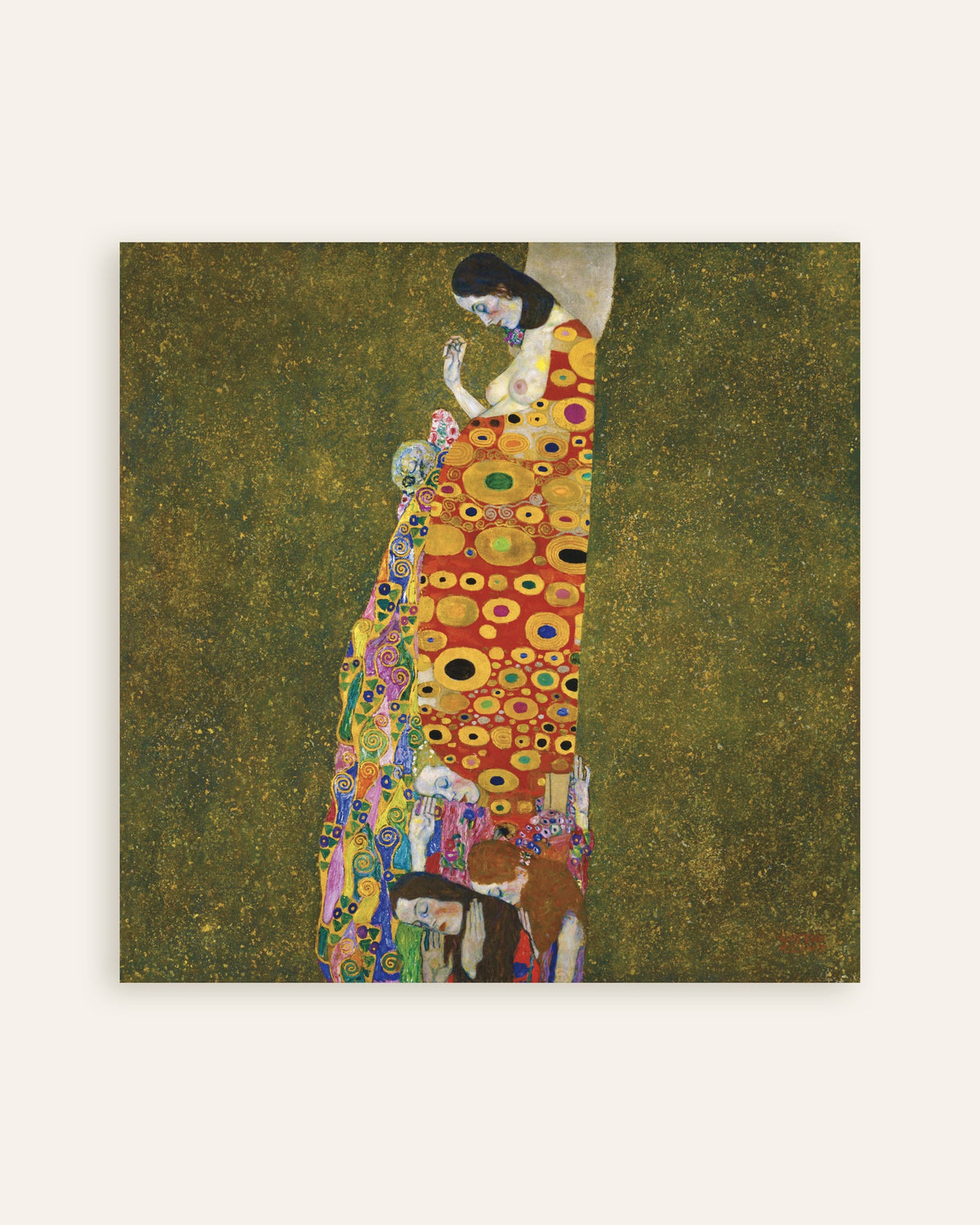 Poster A Esperança II (1907–1908), de Gustav Klimt, miniatura