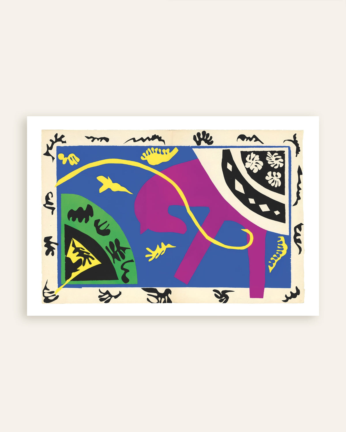 Poster Cavalo, Cavaleiro e Palhaço (Jazz, 1947), de Henri Matisse, miniatura
