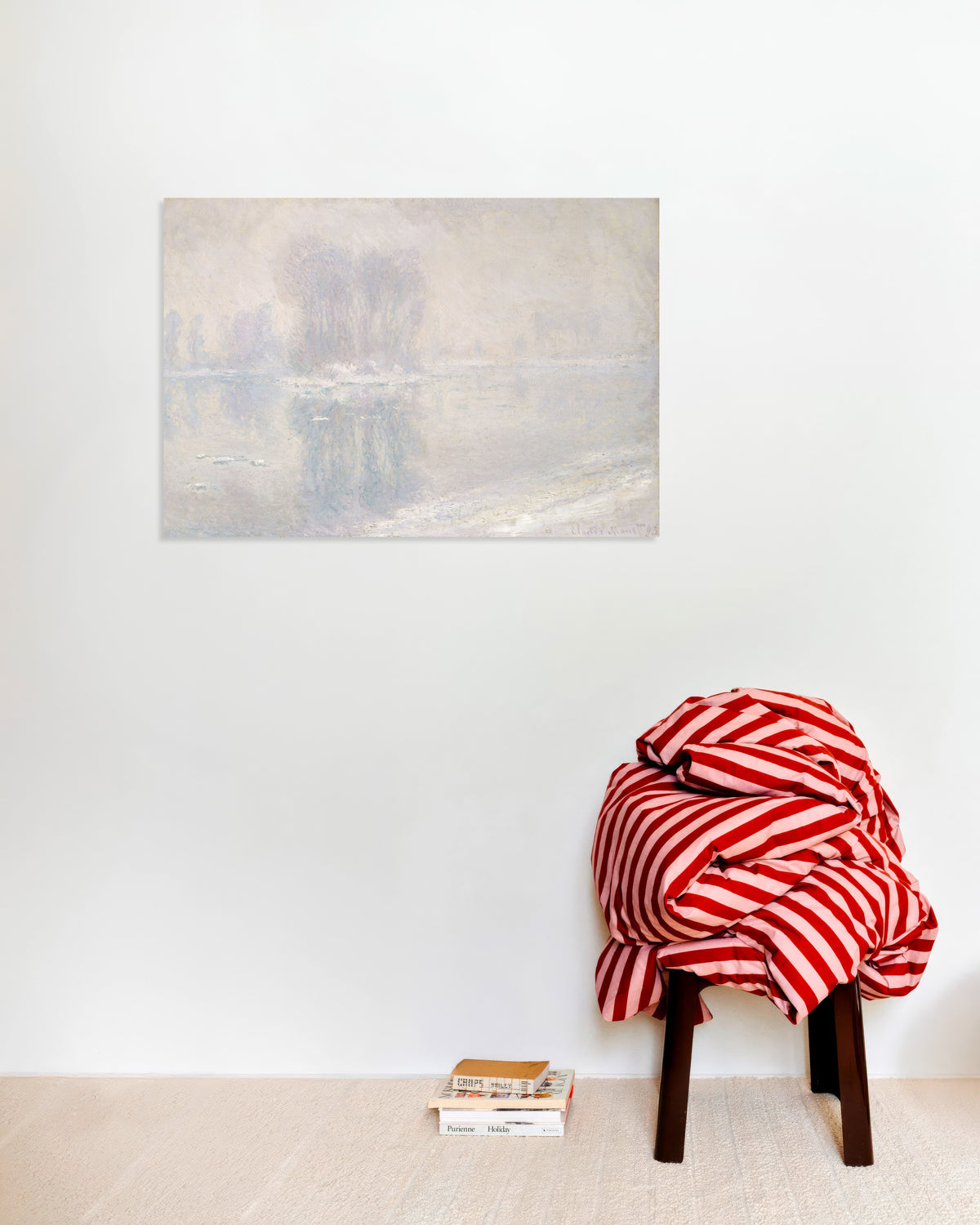 Poster Blocos de Gelo (1893), de Claude Monet