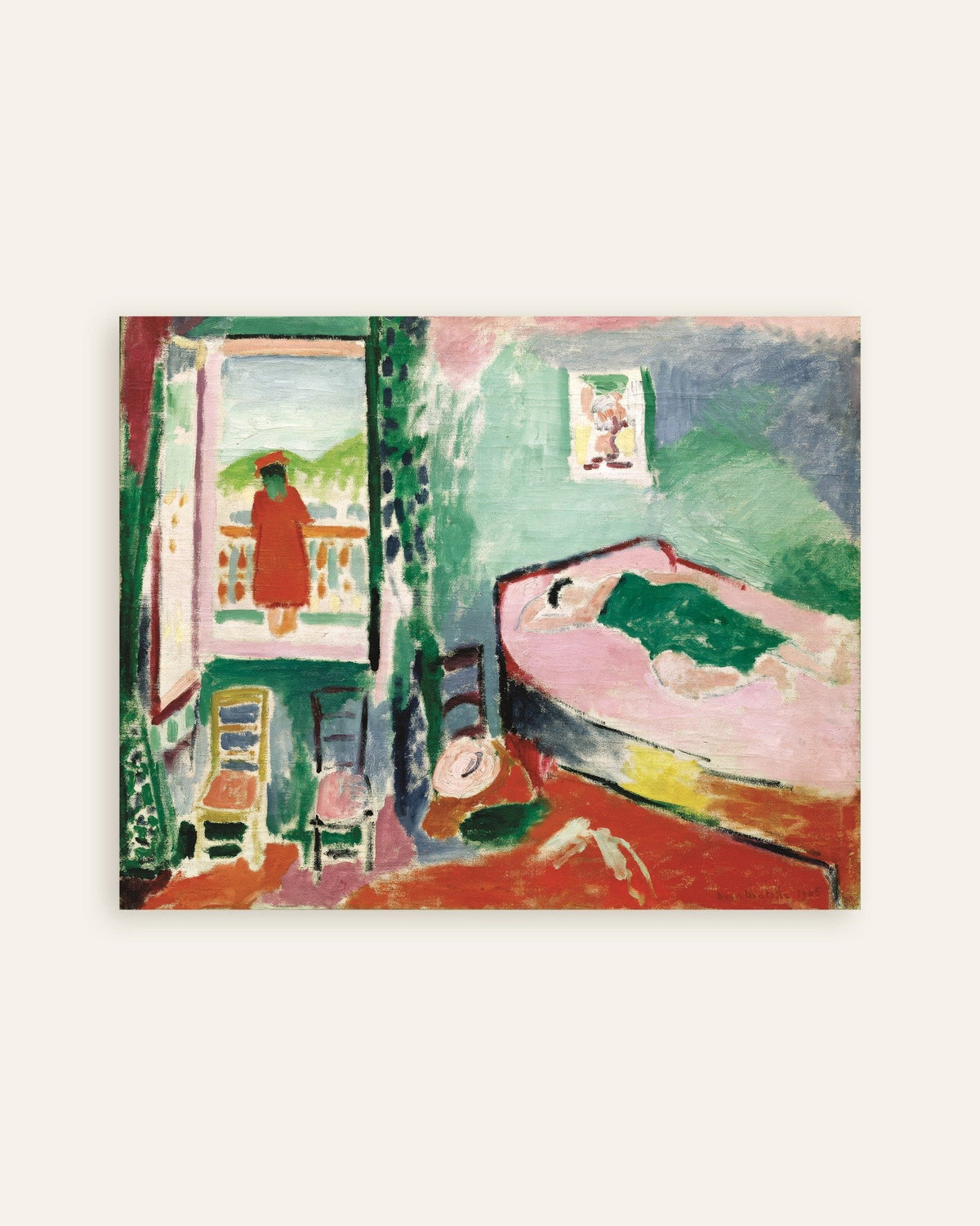 Poster de Interior em Collioure (1905), de Henri Matisse, miniatura