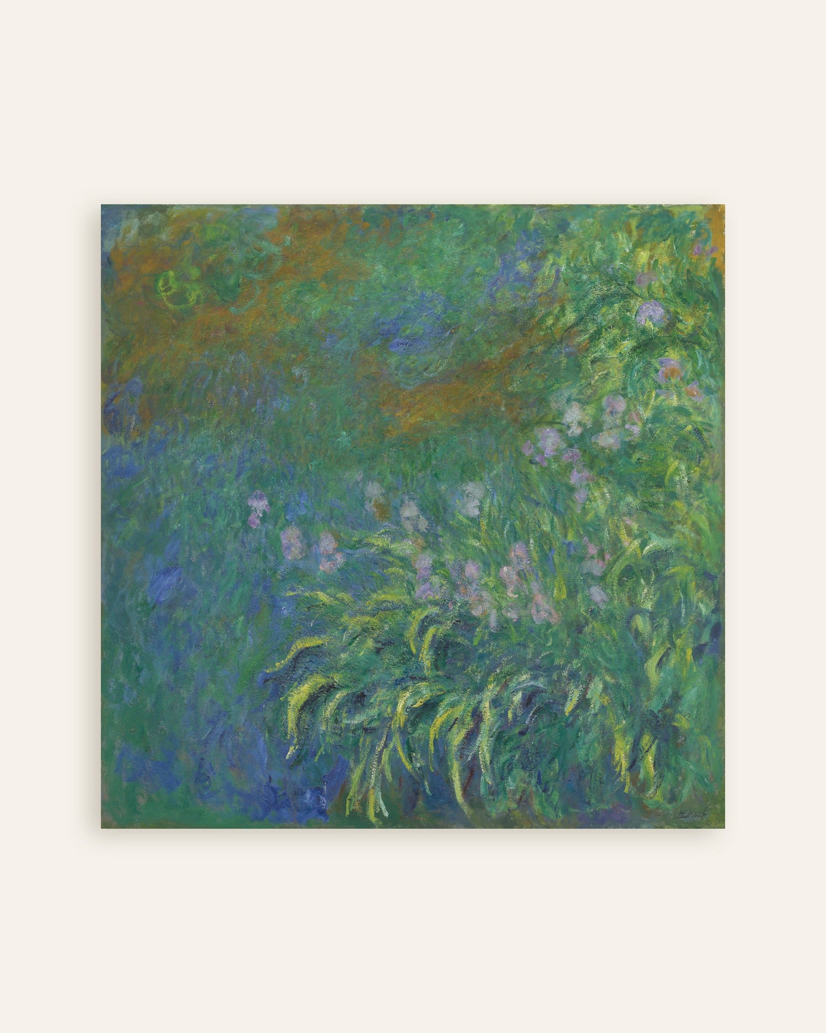 Poster Íris (1914–1917), de Claude Monet, miniatura