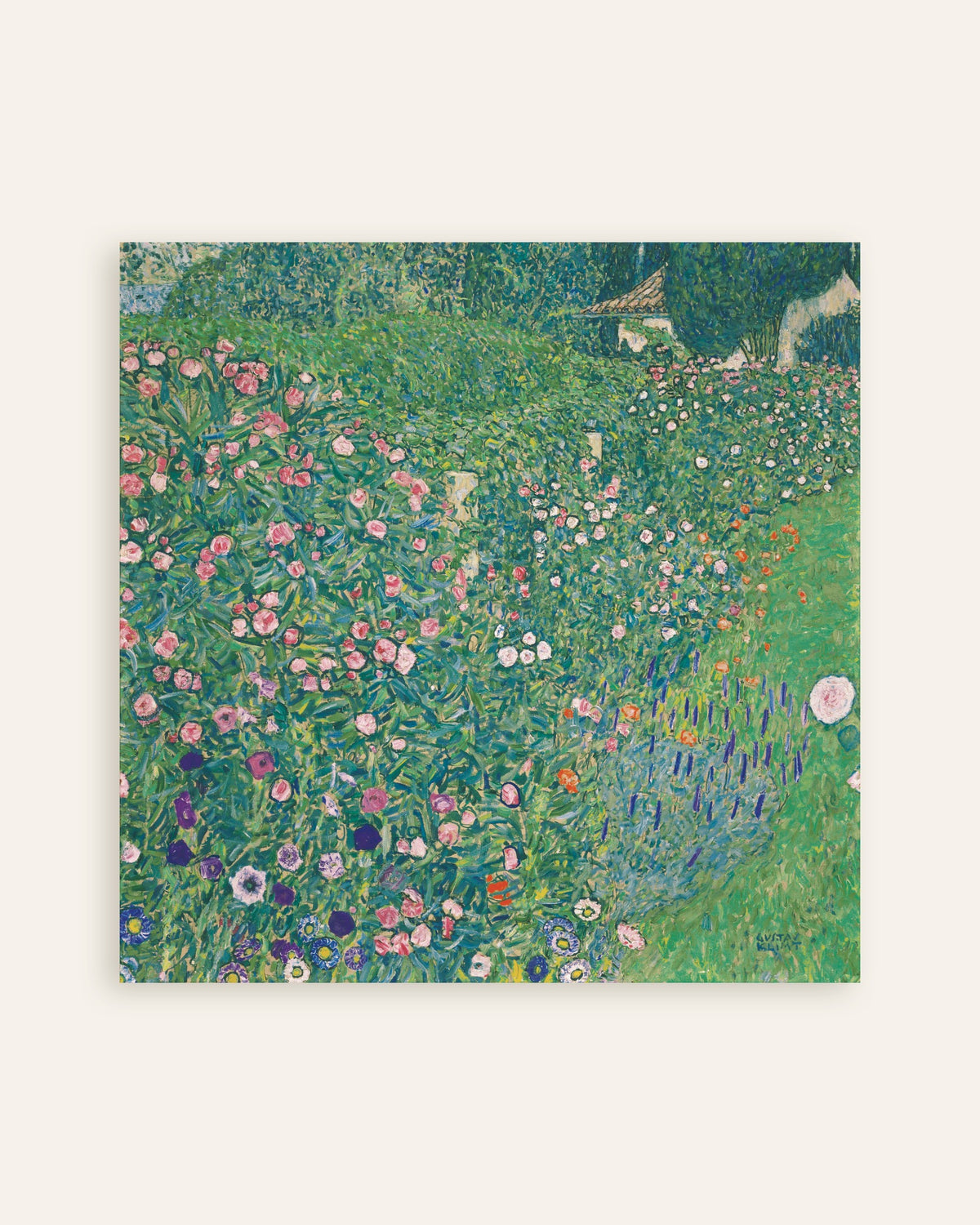 Poster Paisagem de Jardim Italiano (1913), de Gustav Klimt, miniatura