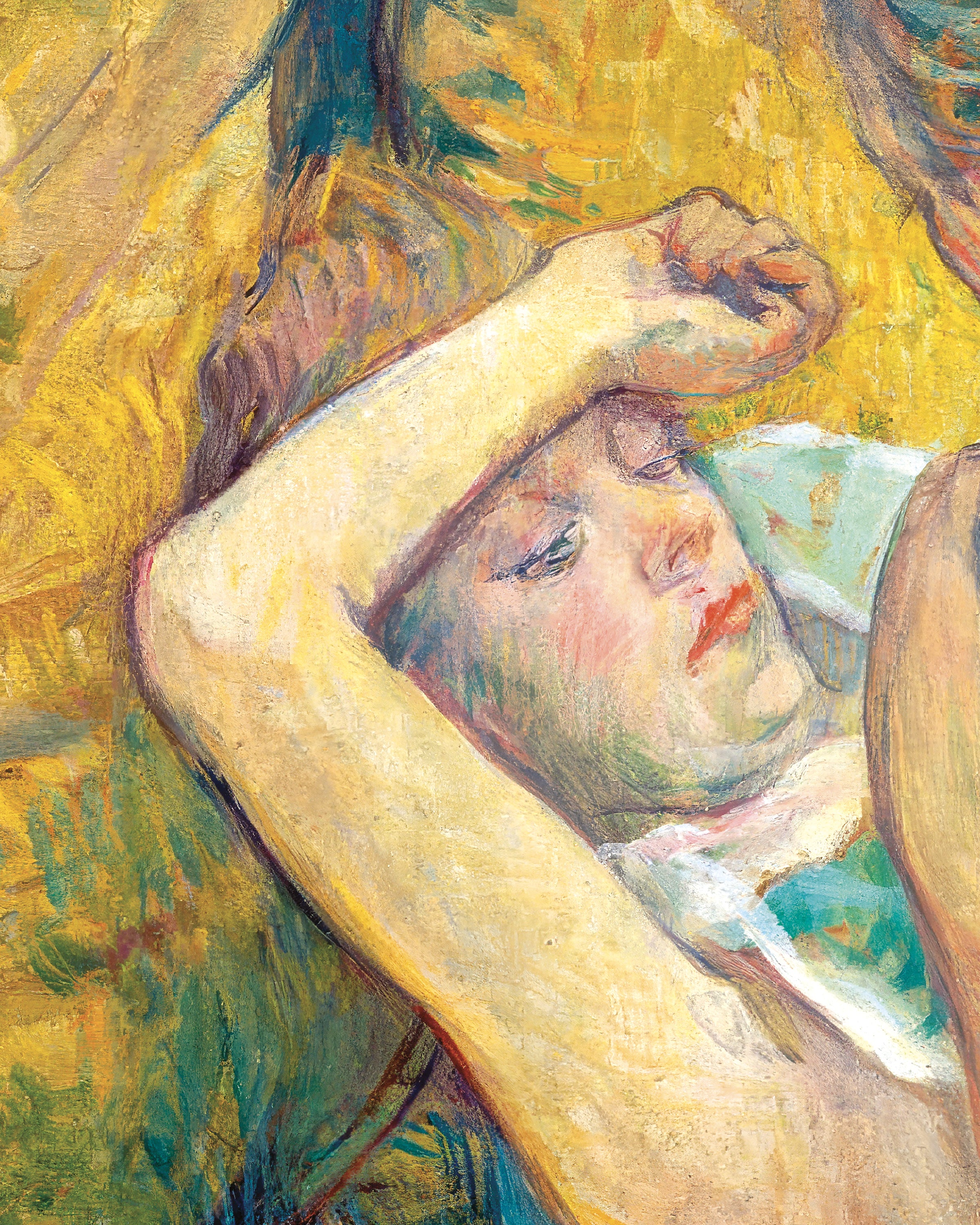 L'abandon (as duas amigas) (1895) por Henri de Toulouse-Lautrec Pôster