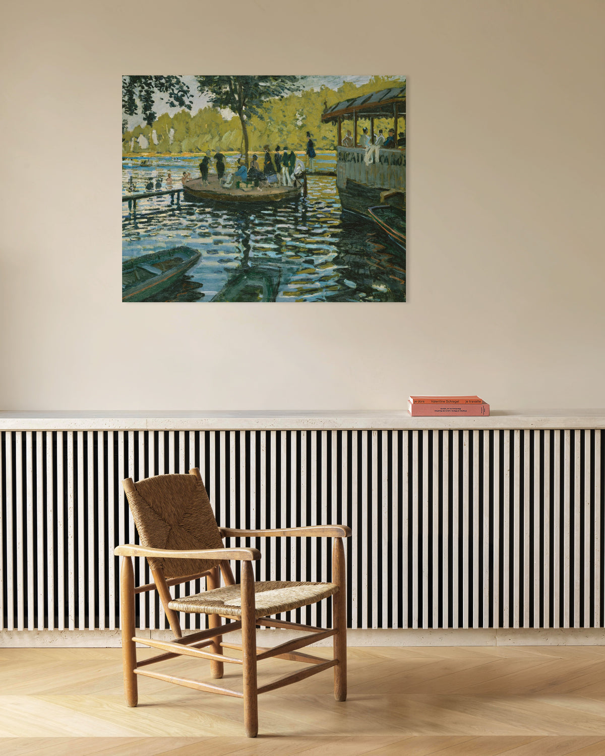 Poster La Grenouillère (1869), de Claude Monet