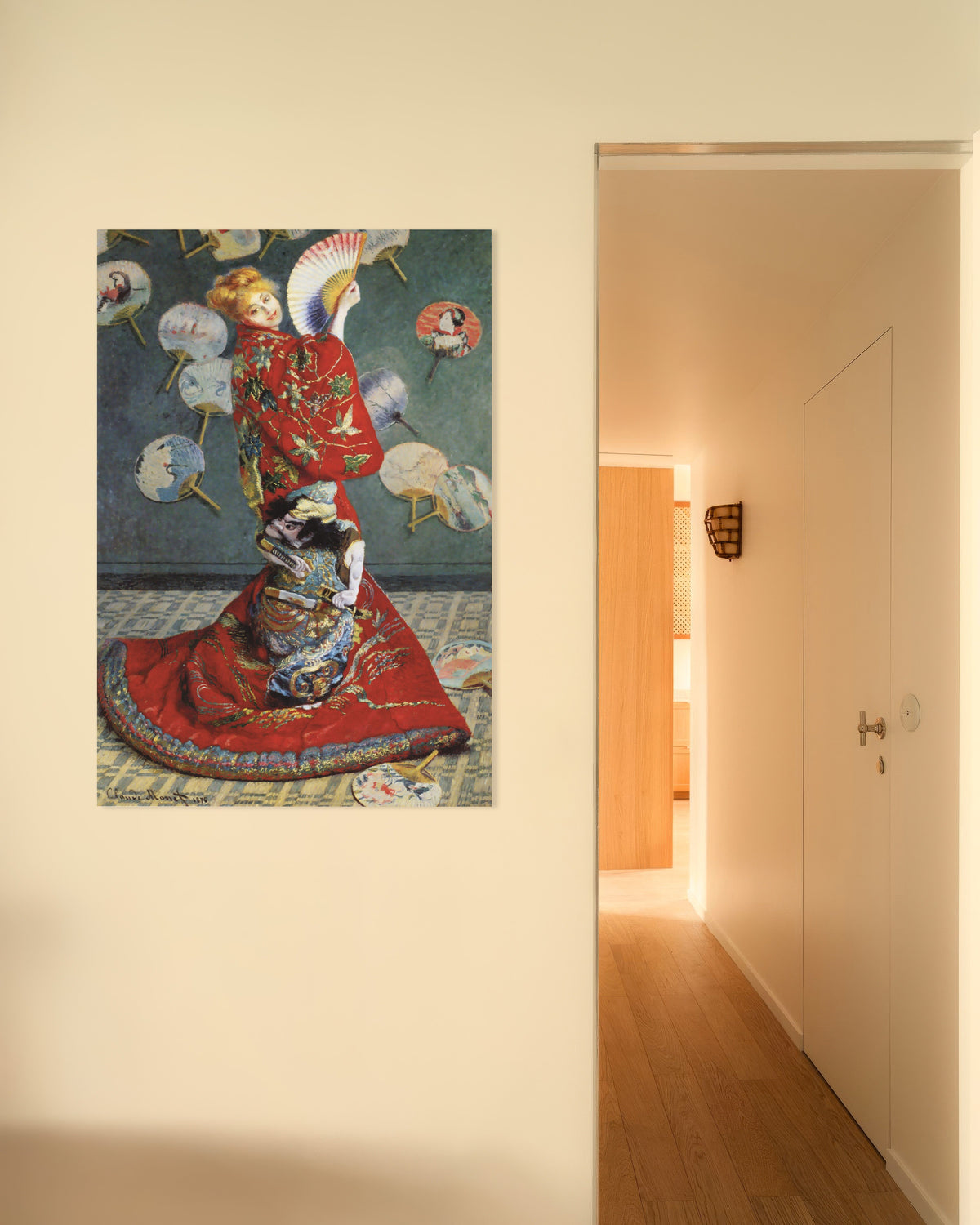 Poster A Japonesa, Camille Monet em Traje Japonês (1876), de Claude Monet