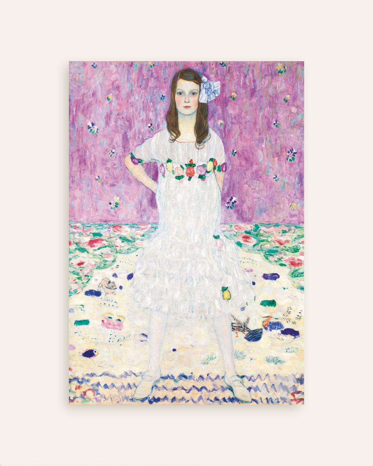 Poster Mäda Primavesi (1912–1913), de Gustav Klimt, miniatura