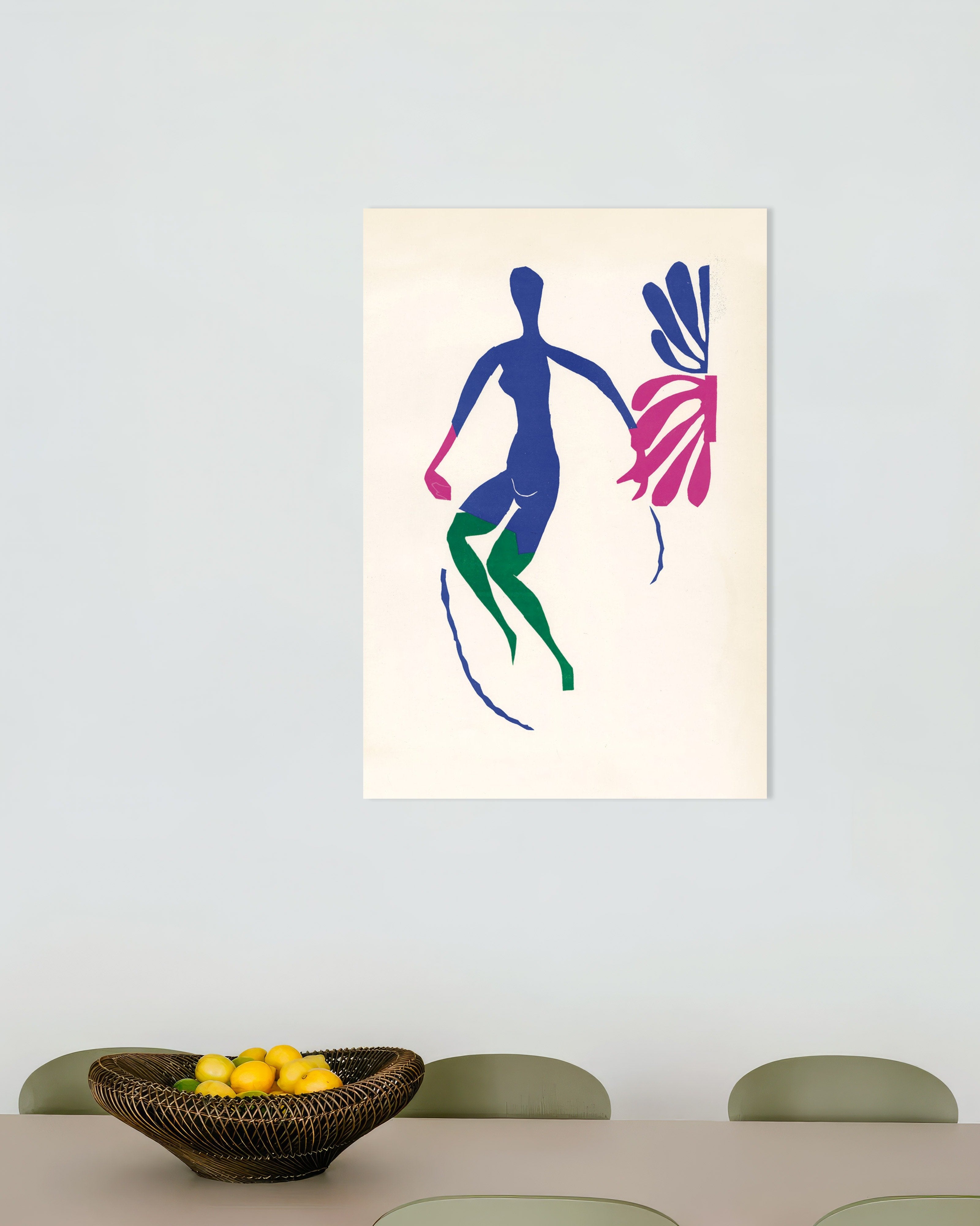 Poster of Matisse: Blue Nude with Green Stockings