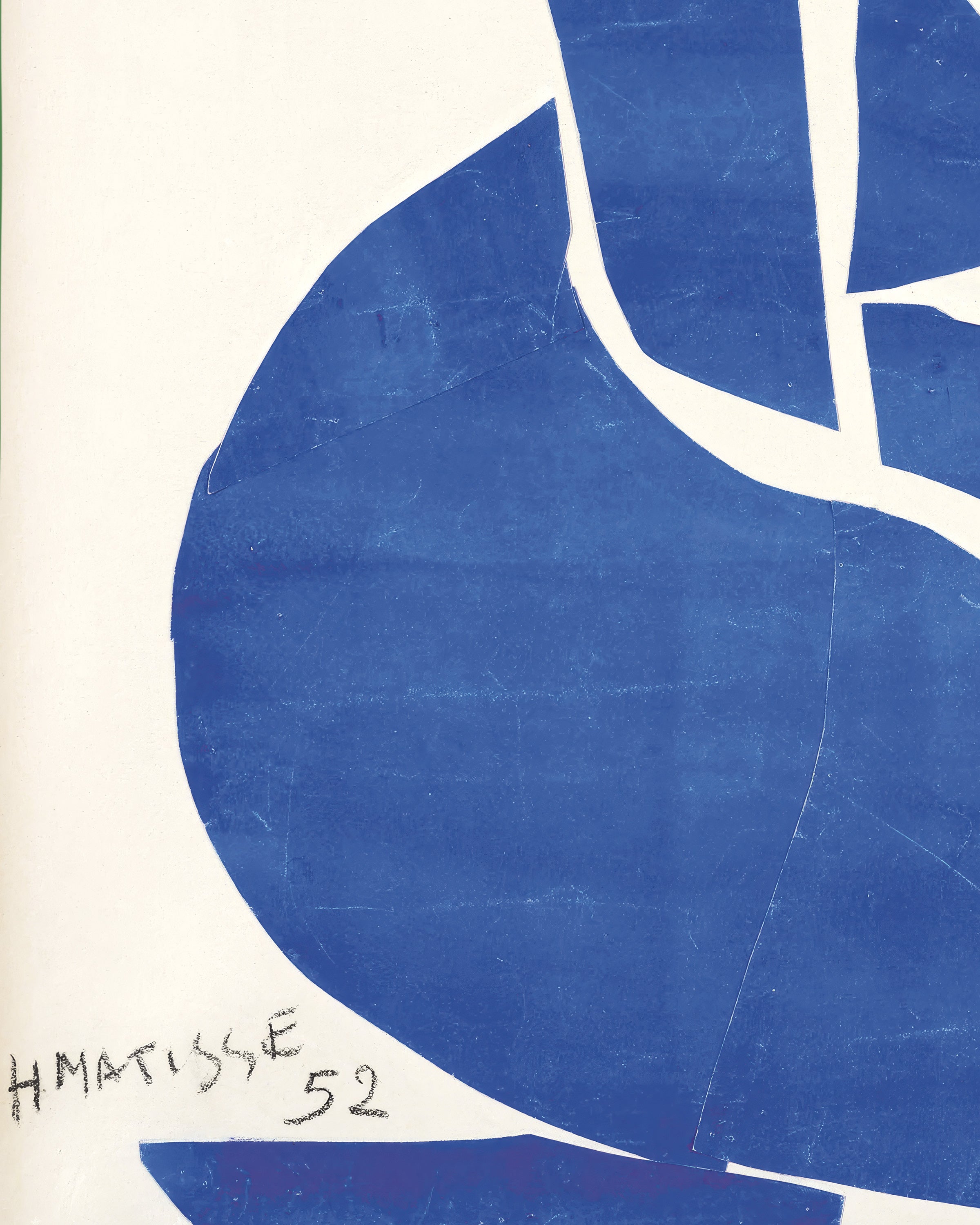 Conjunto de impressões de arte Matisse nu azul, I a IV