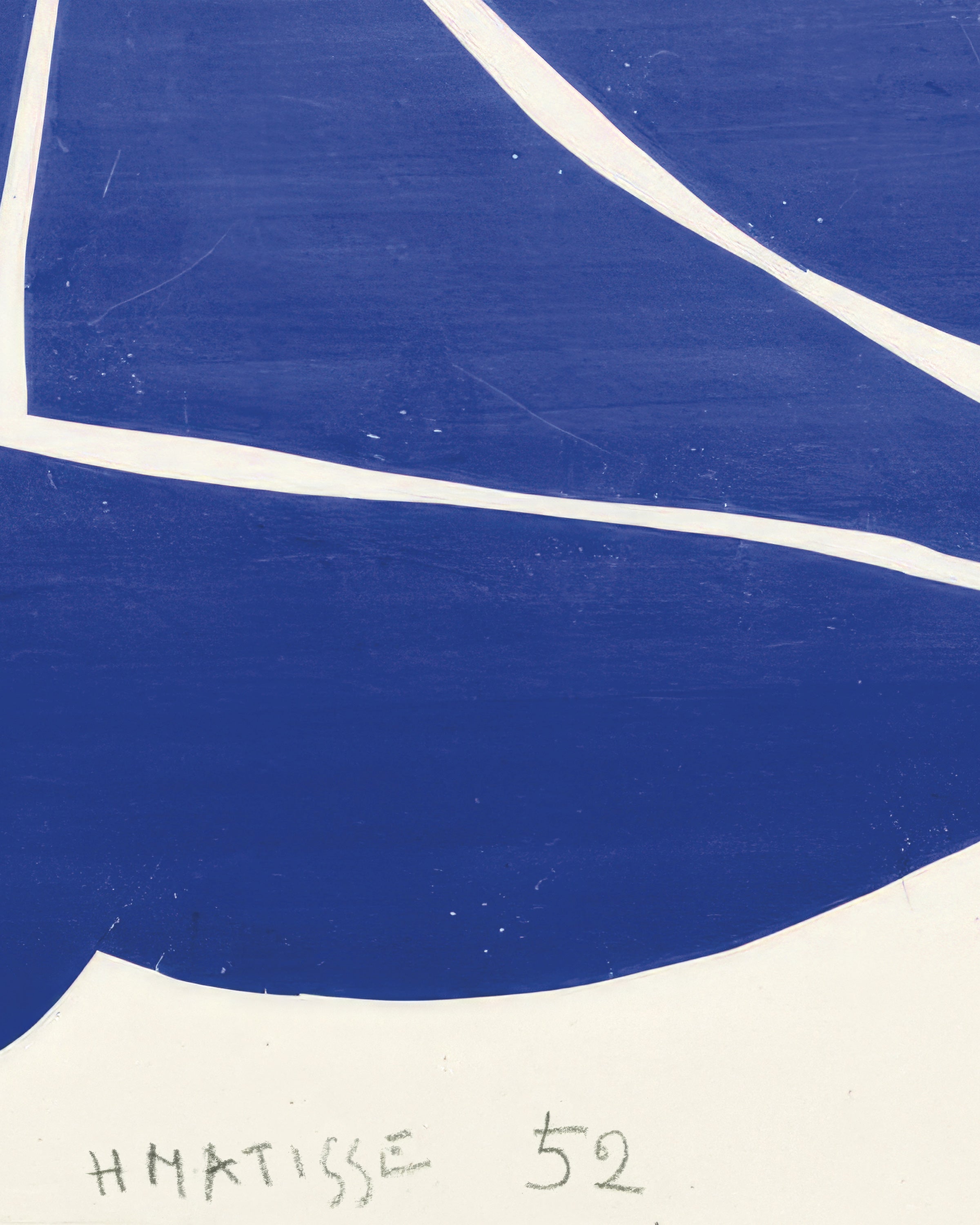 Blue Nude III (1952) de Henri Matisse - Pôster