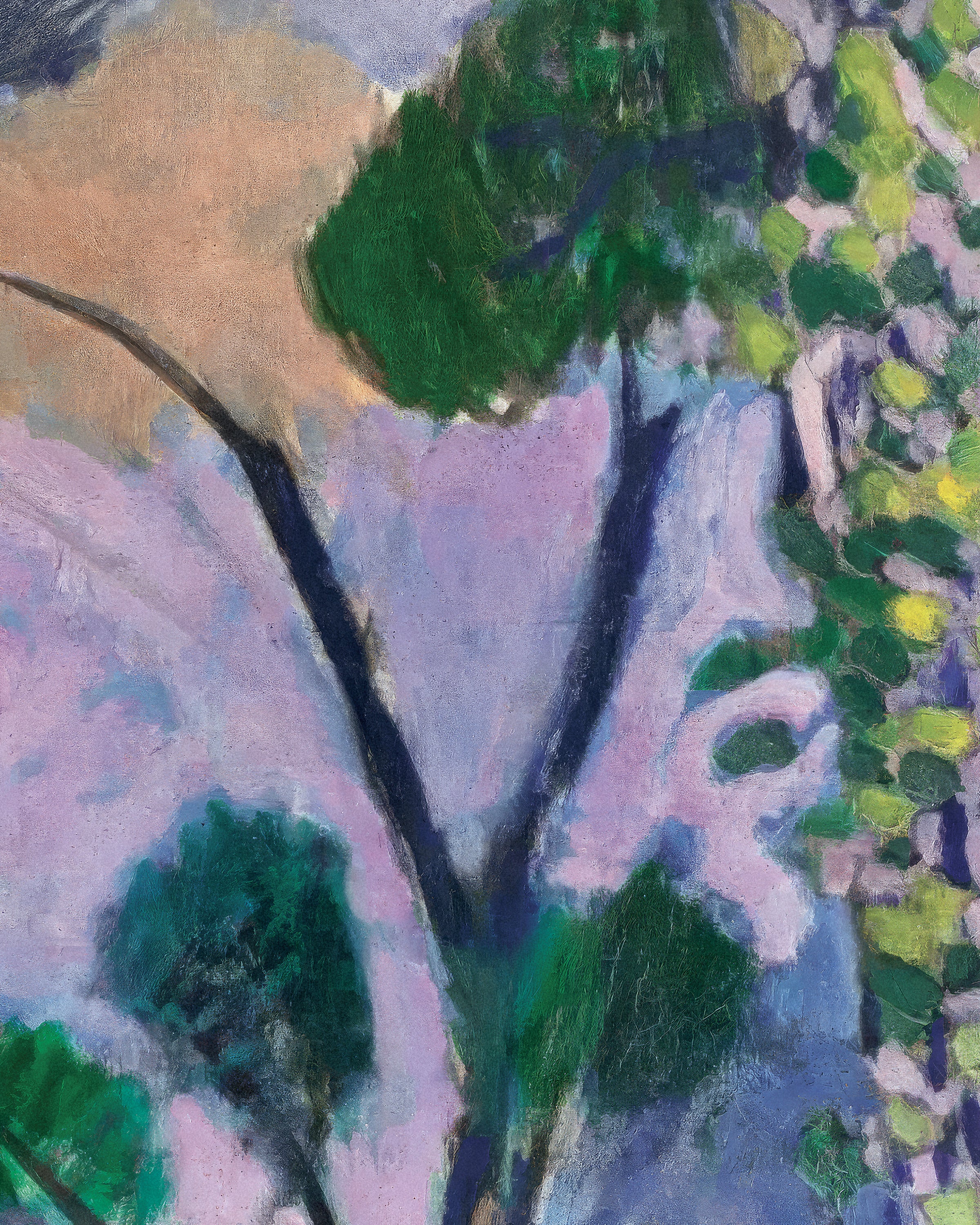 Paisagem marroquina (Acanthus) 1912 por Henri Matisse - Pôster