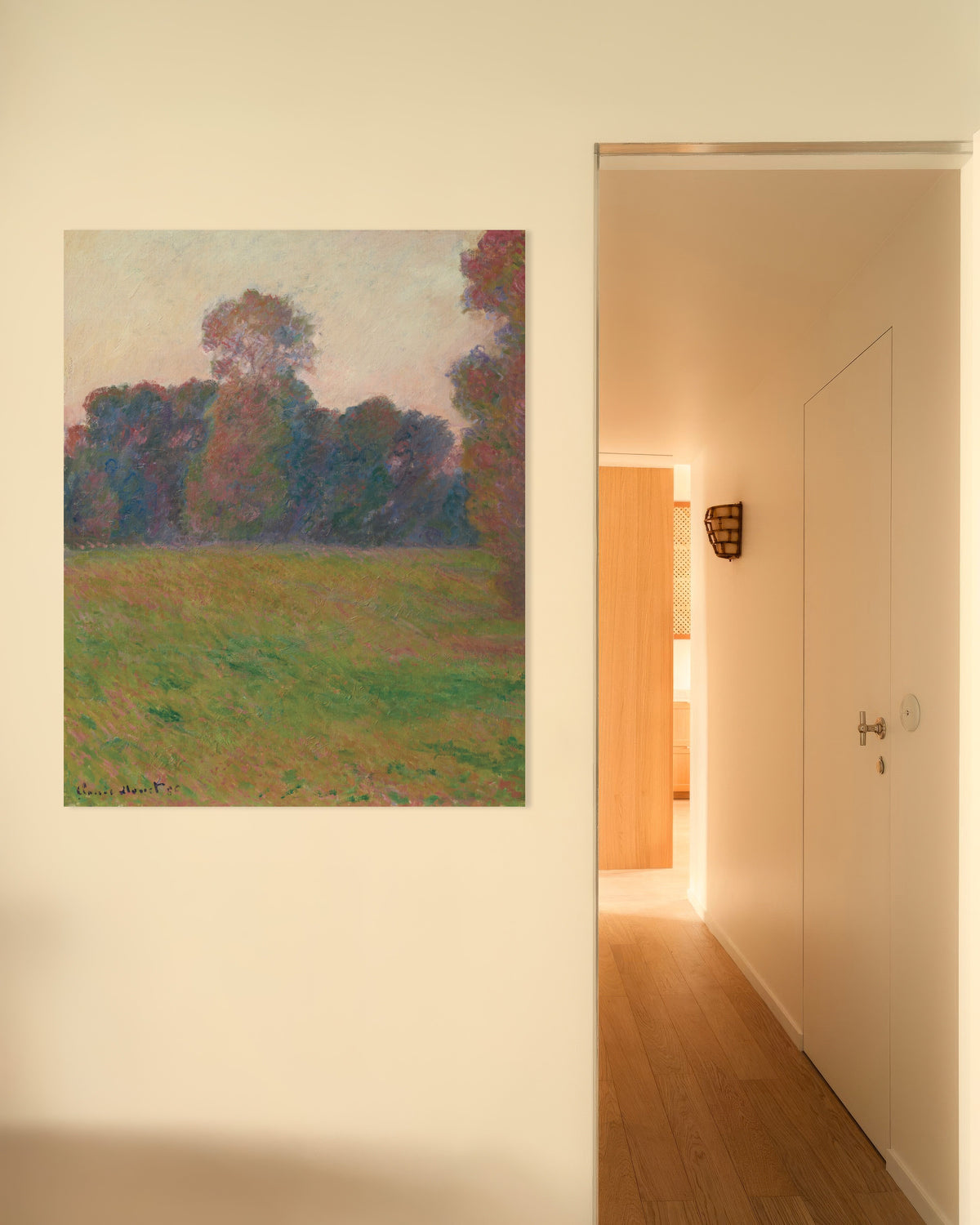 Poster Prado em Giverny (1886), de Claude Monet