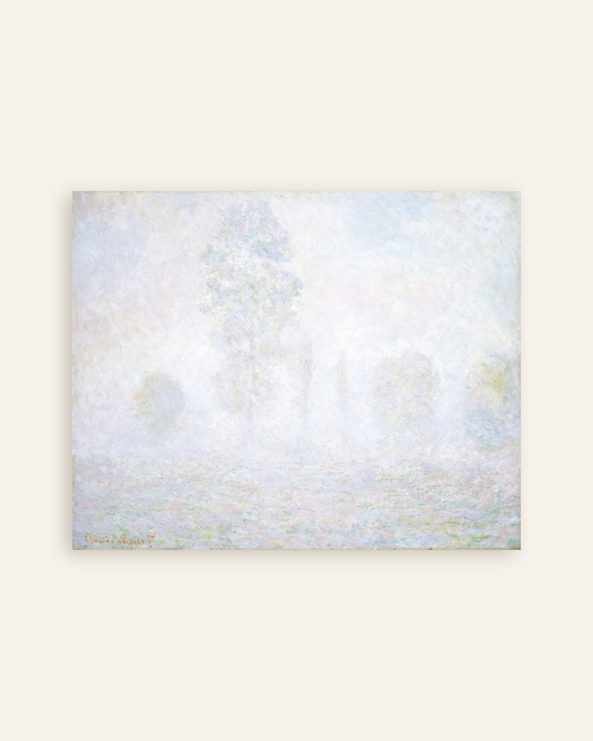 Poster Neblina Matinal (1888), de Claude Monet, miniatura