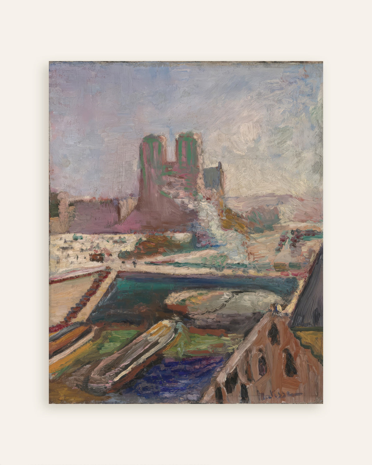 Poster de Notre-Dame (1900) — Henri Matisse, miniatura