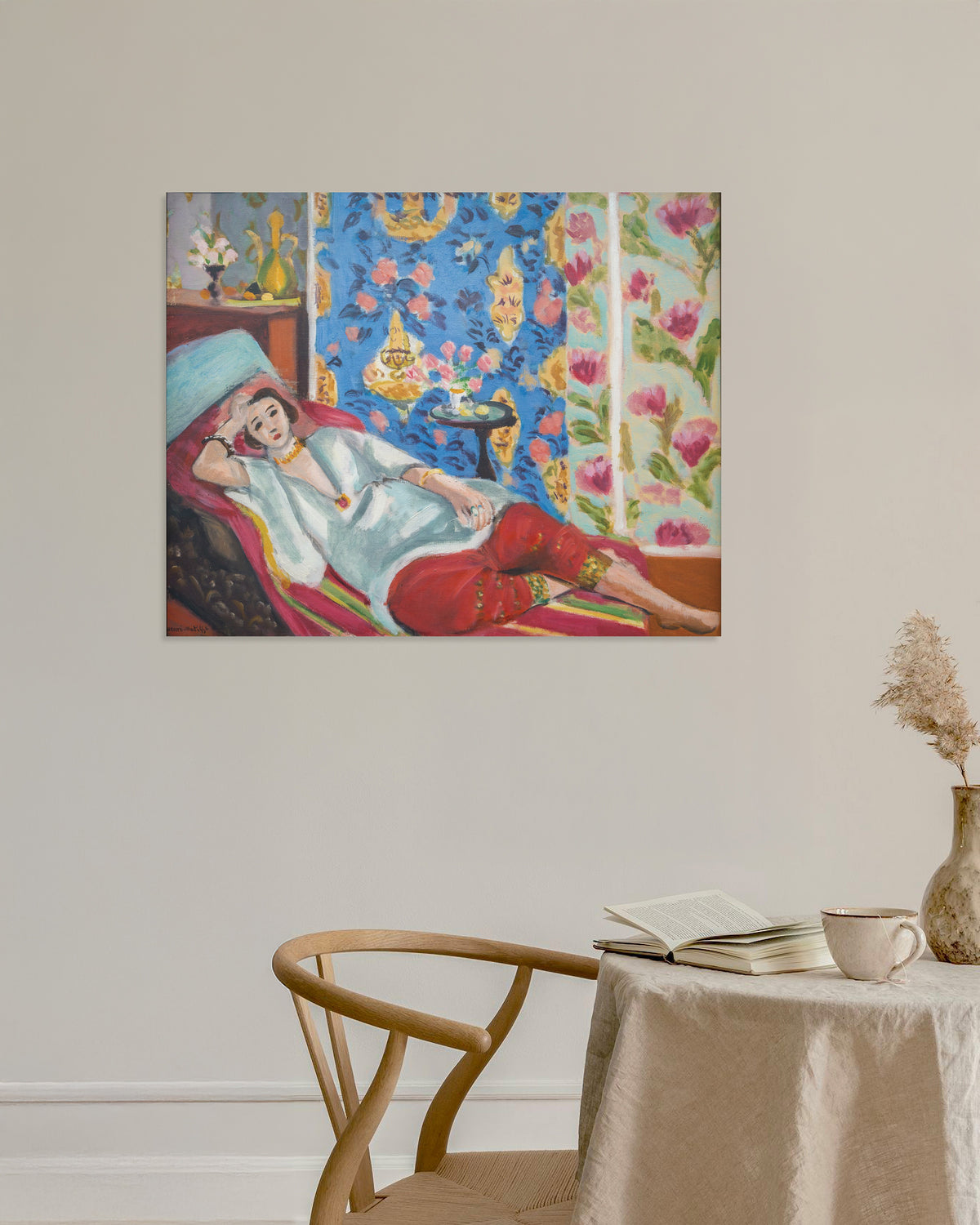 Poster de Odalisca com Calções Vermelhos (1924-1925), de Henri Matisse