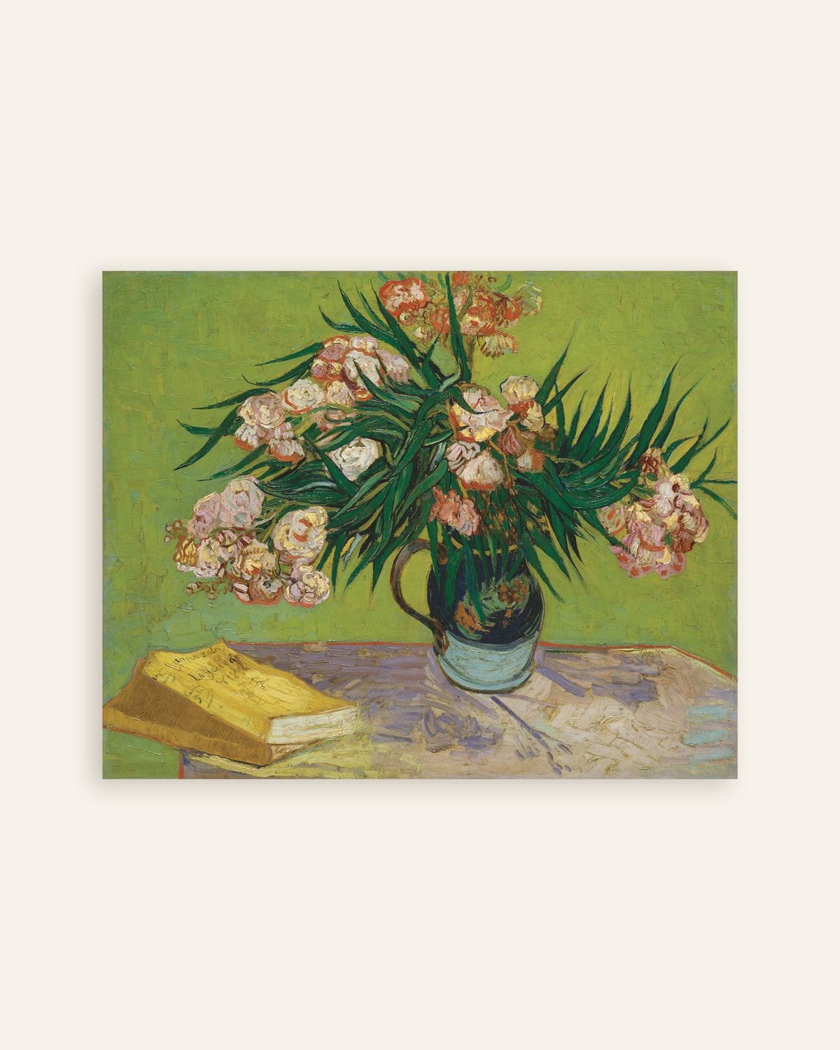 Poster de Oleandros (1888), de Vincent van Gogh, miniatura