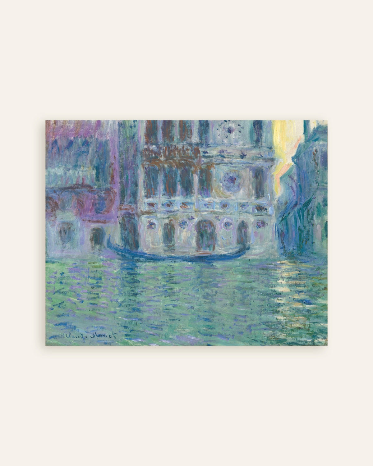 Poster O Palácio Dario (1908), de Claude Monet, miniatura
