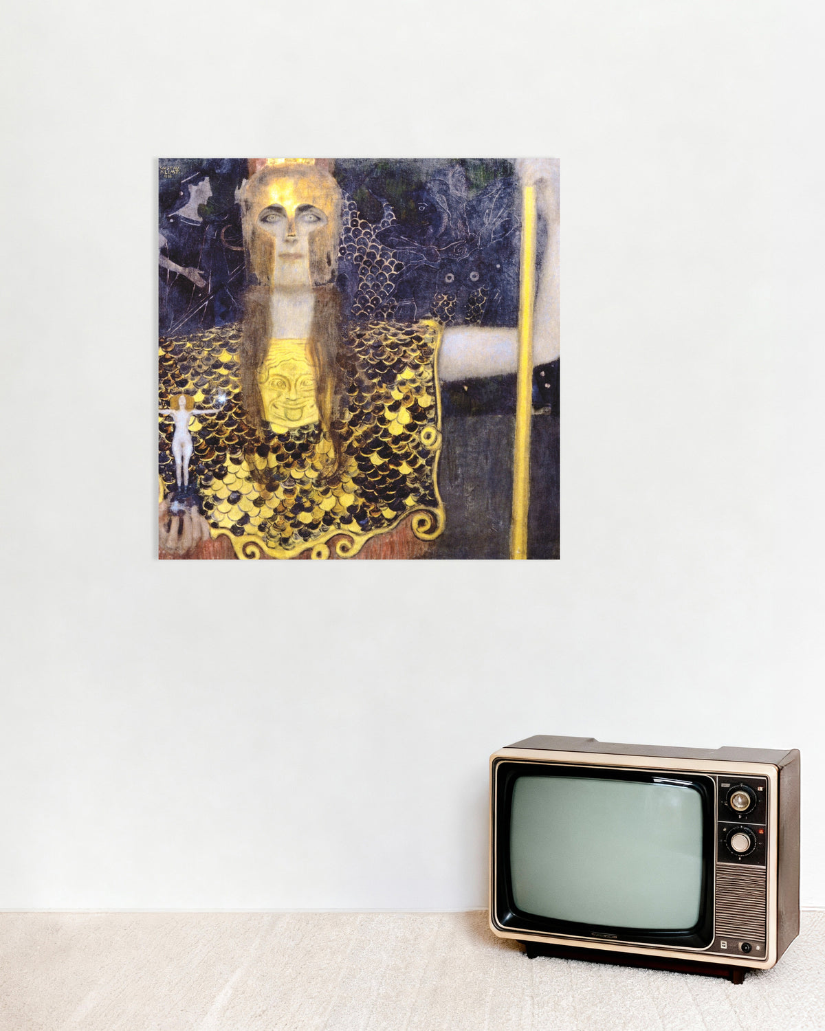 Poster Pallas Athena (1898), de Gustav Klimt