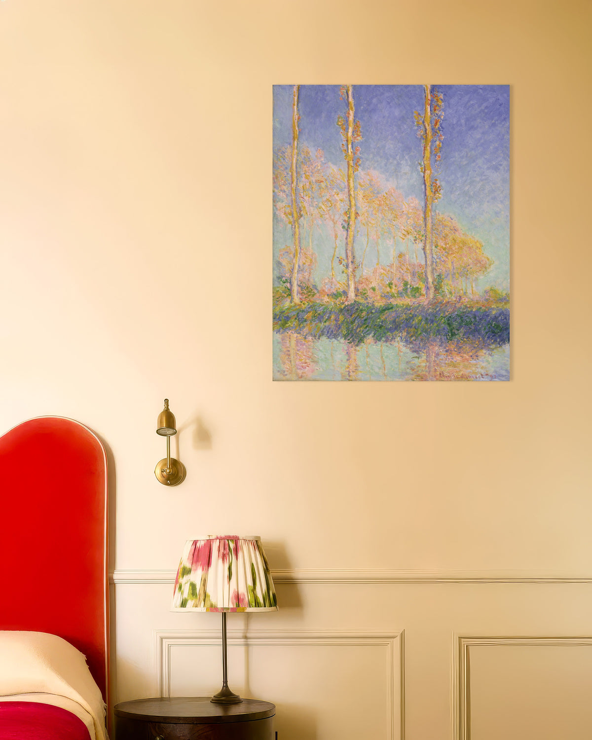 Poster Choupos (1891), de Claude Monet