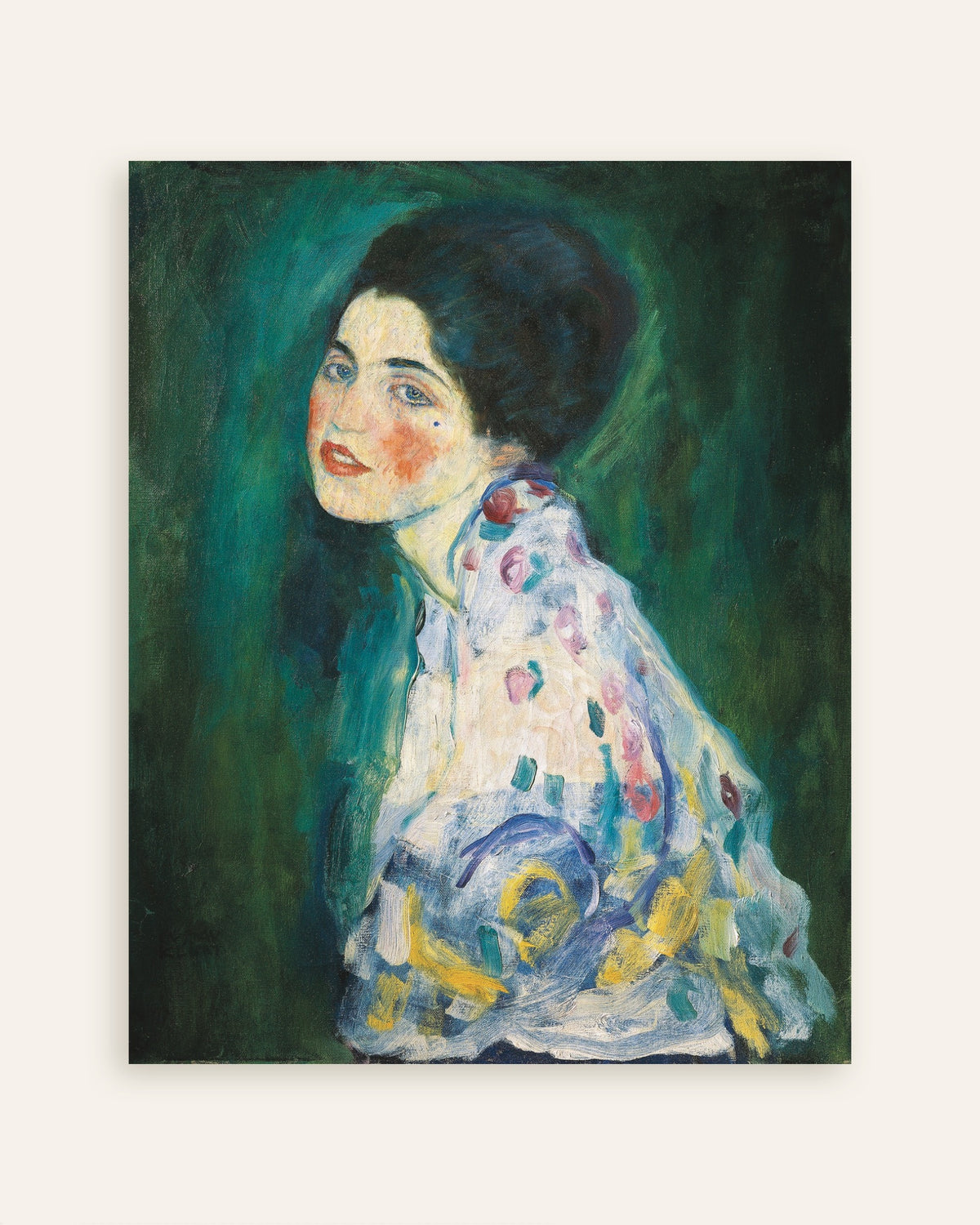 Poster Retrato de uma Senhora (1916–1917), de Gustav Klimt, miniatura