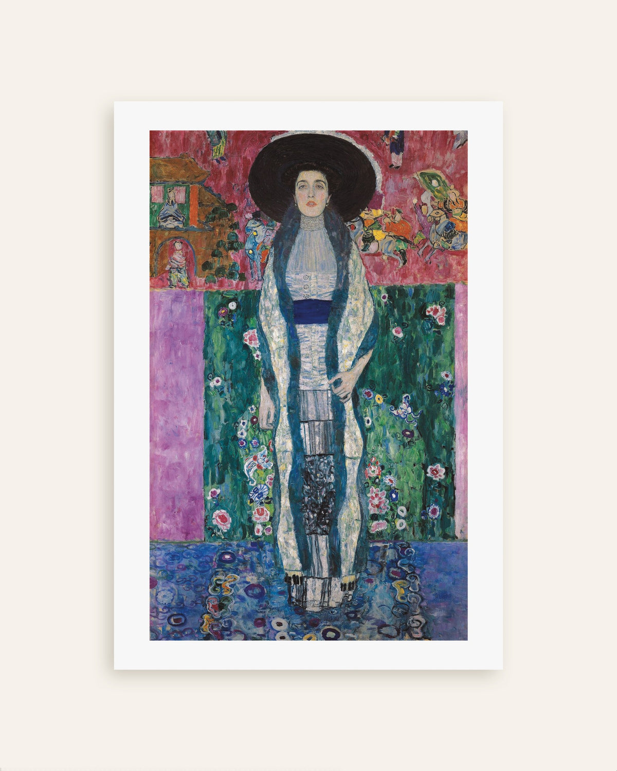 Poster Retrato de Adele Bloch-Bauer II (1912), de Gustav Klimt, miniatura