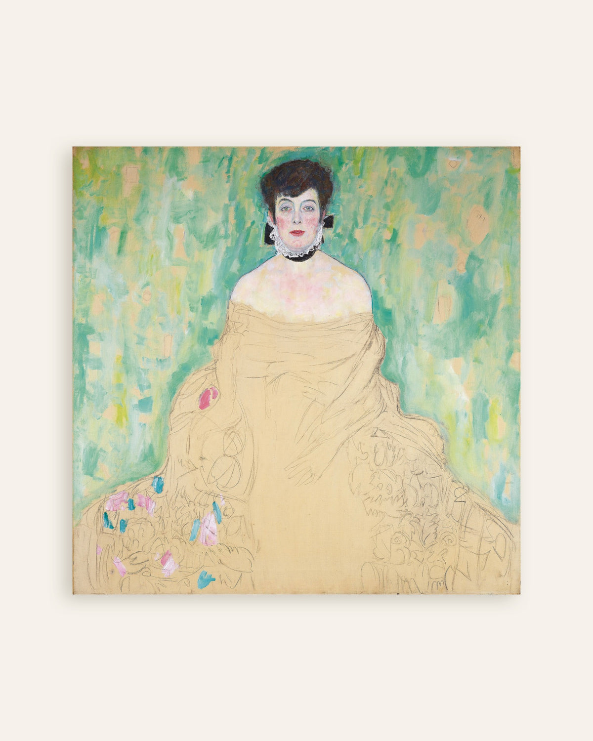 Poster Retrato de Amalie Zuckerkandl (1917), de Gustav Klimt, miniatura