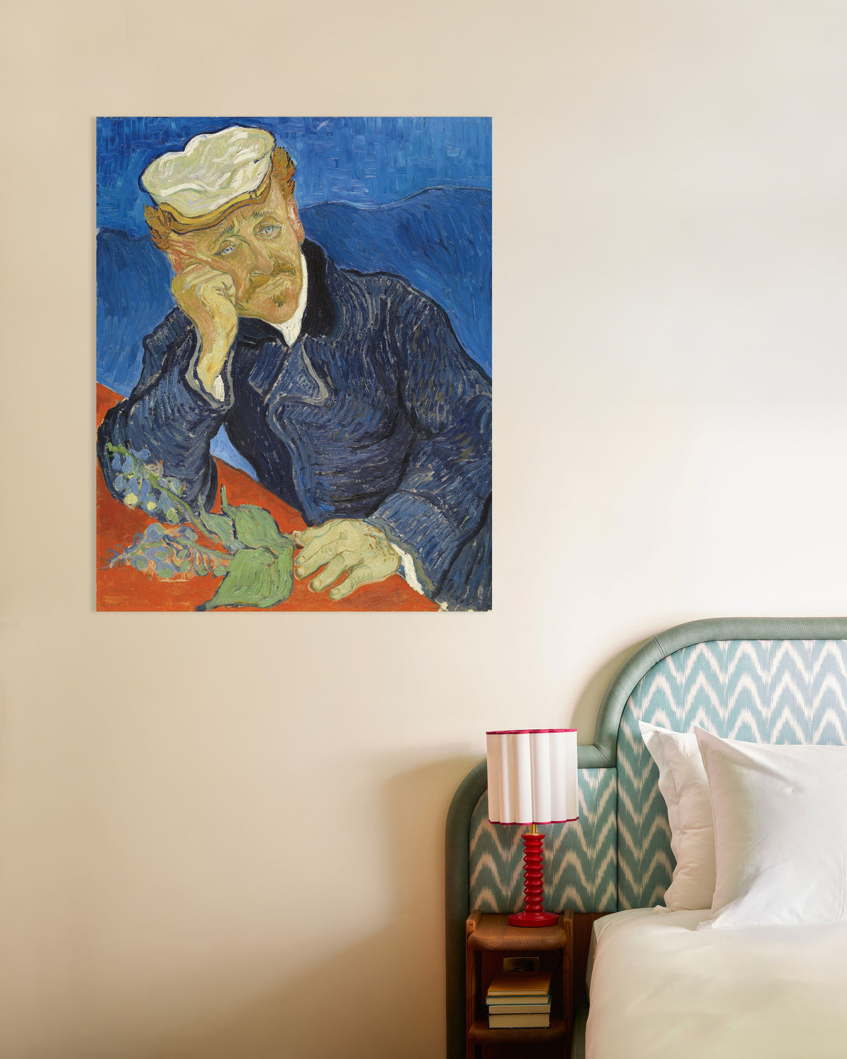 Poster de Retrato do Dr. Paul Gachet (1890), de Vincent van Gogh