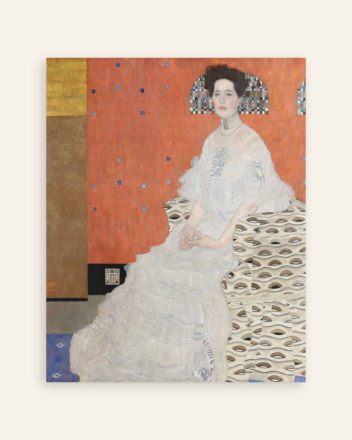 Poster Retrato de Fritza Riedler (1906), de Gustav Klimt, miniatura