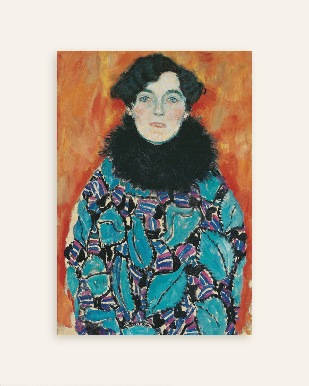 Poster Retrato de Johanna Staude (1917), de Gustav Klimt, miniatura
