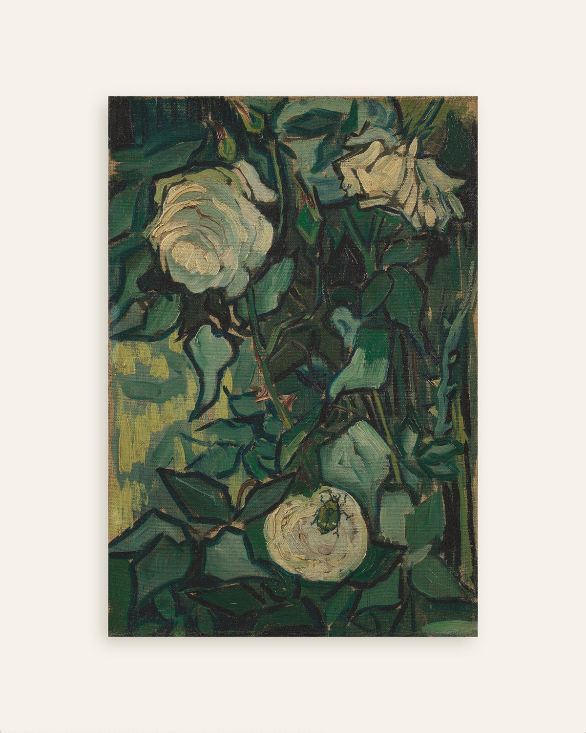 Poster de Roseira com um Escaravelho (1889), de Vincent van Gogh, em miniatura