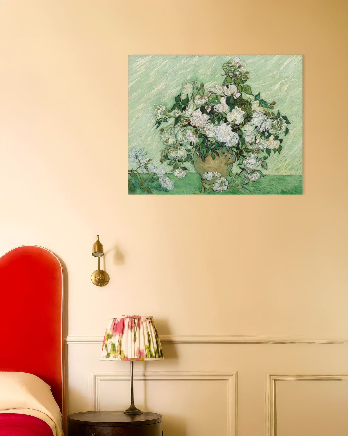Poster de Rosas (1890), de Vincent van Gogh