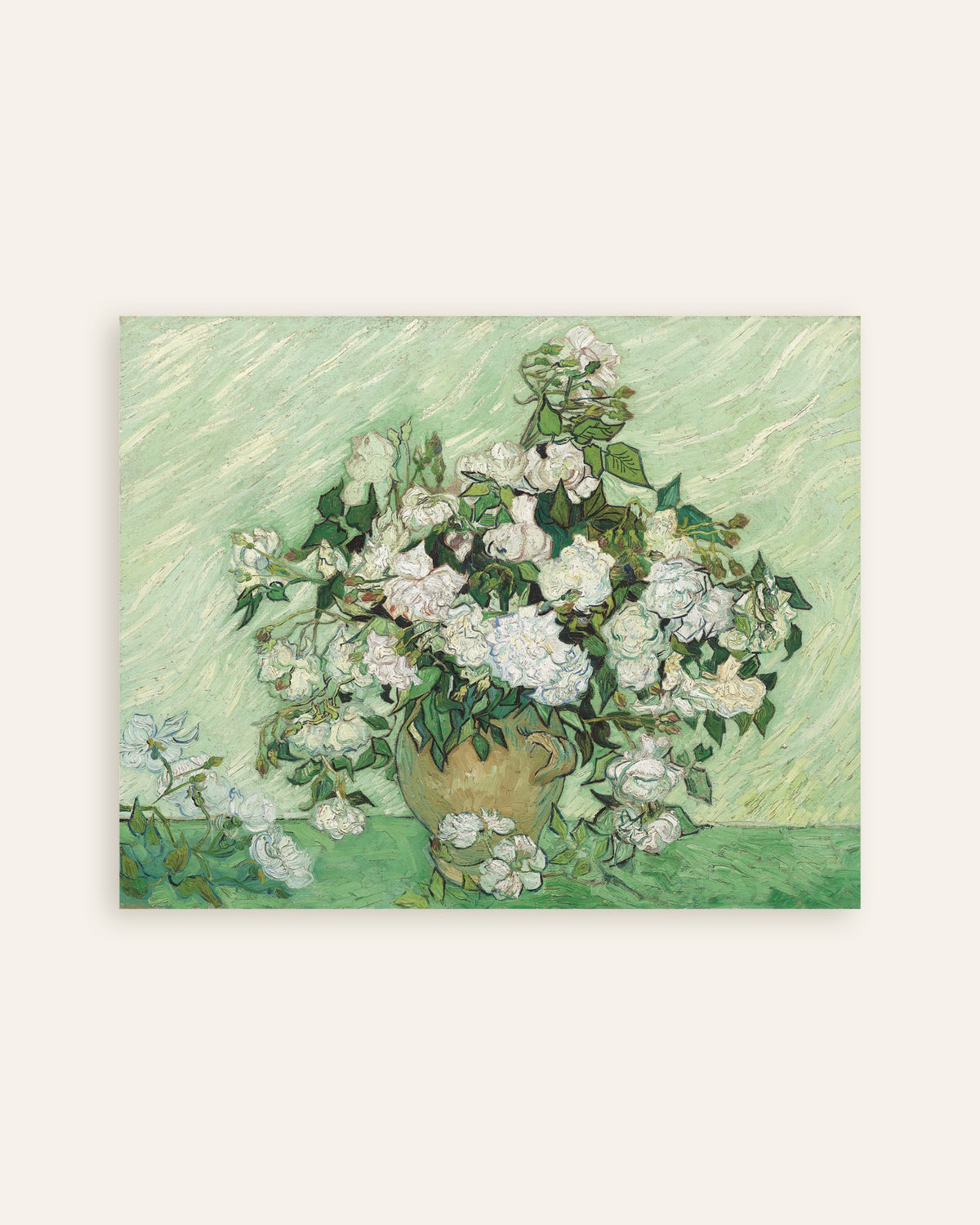 Poster de Rosas (1890), de Vincent van Gogh, miniatura