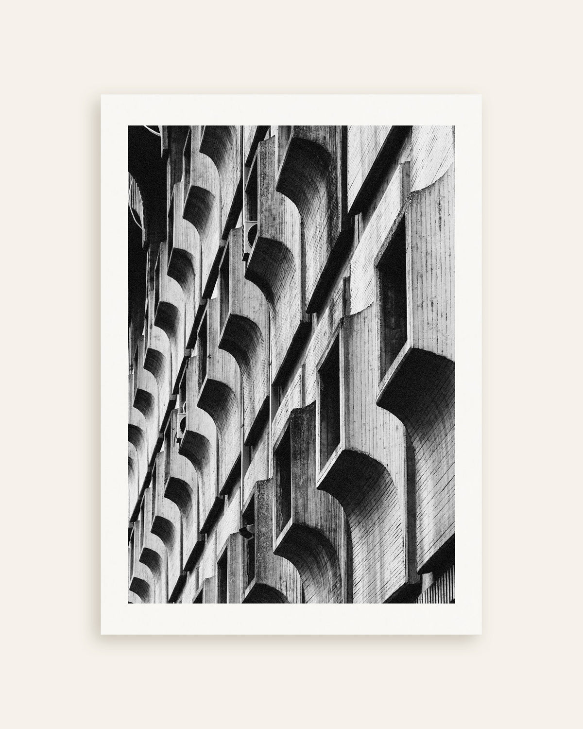 Poster «Molduras de janela recortadas em arco», em miniatura