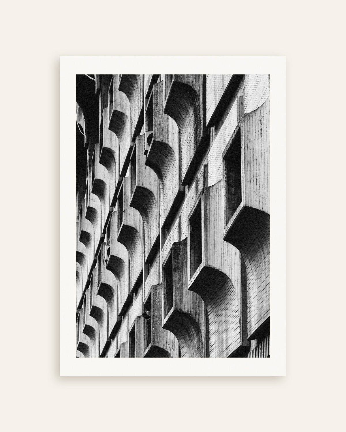Poster «Molduras de janela recortadas em arco», em miniatura