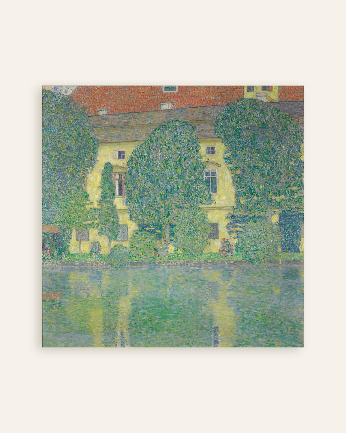 Poster de Schloss Kammer no Attersee III (1910), de Gustav Klimt, em miniatura