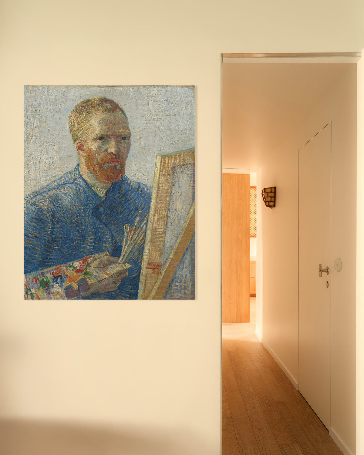 Poster de Autorretrato como Pintor (1888), de Vincent van Gogh