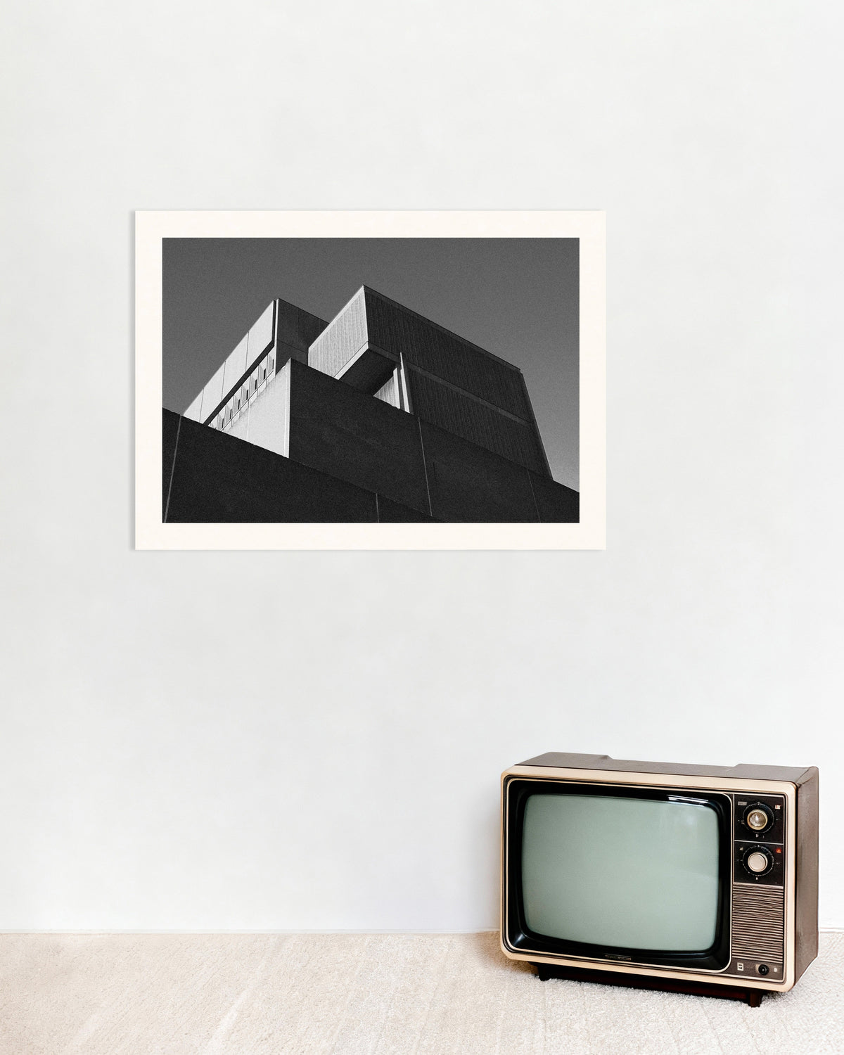 Poster «Blocos em Degraus ao Anoitecer»