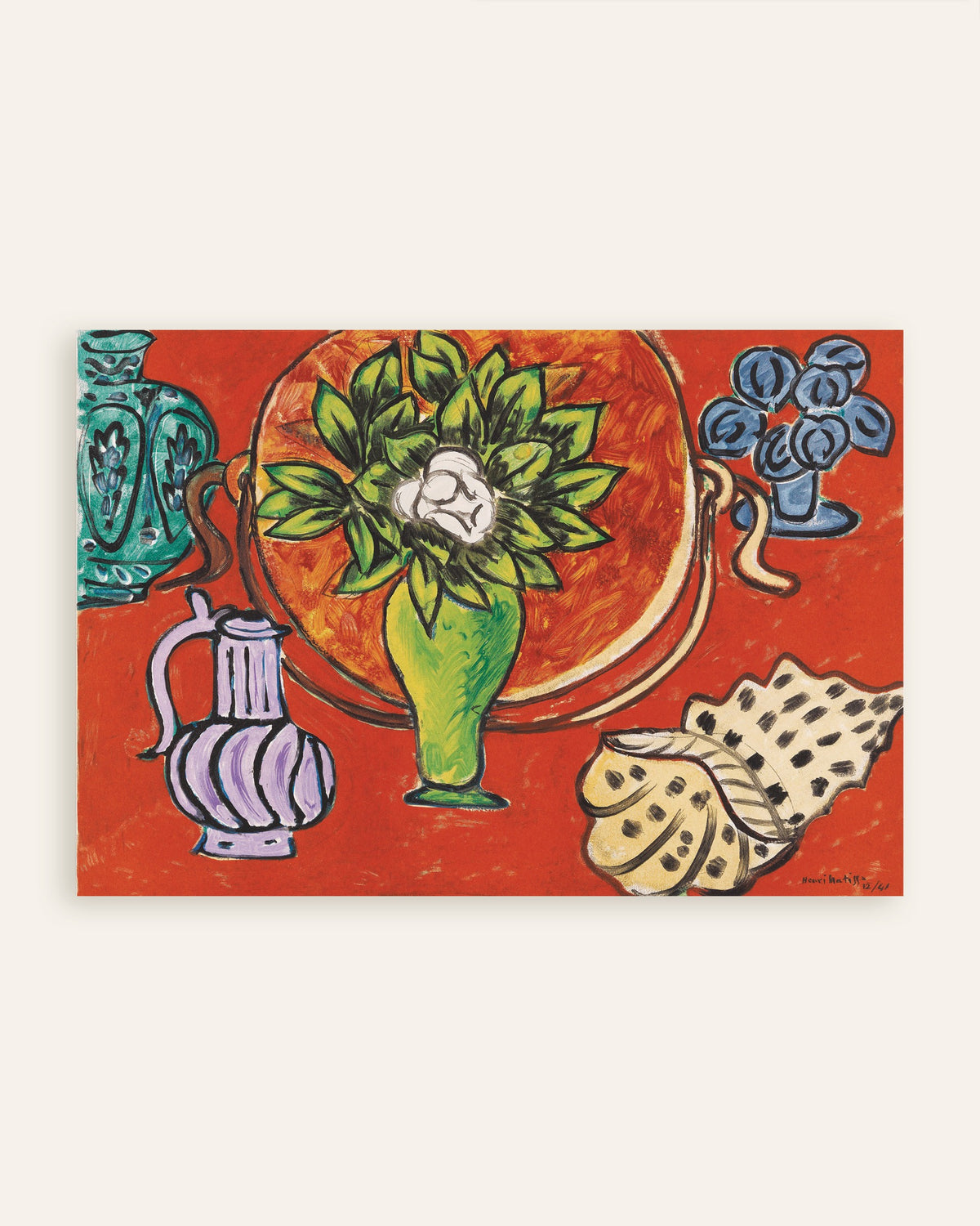 Poster de Natureza-morta com magnólia (1941), de Henri Matisse, em miniatura