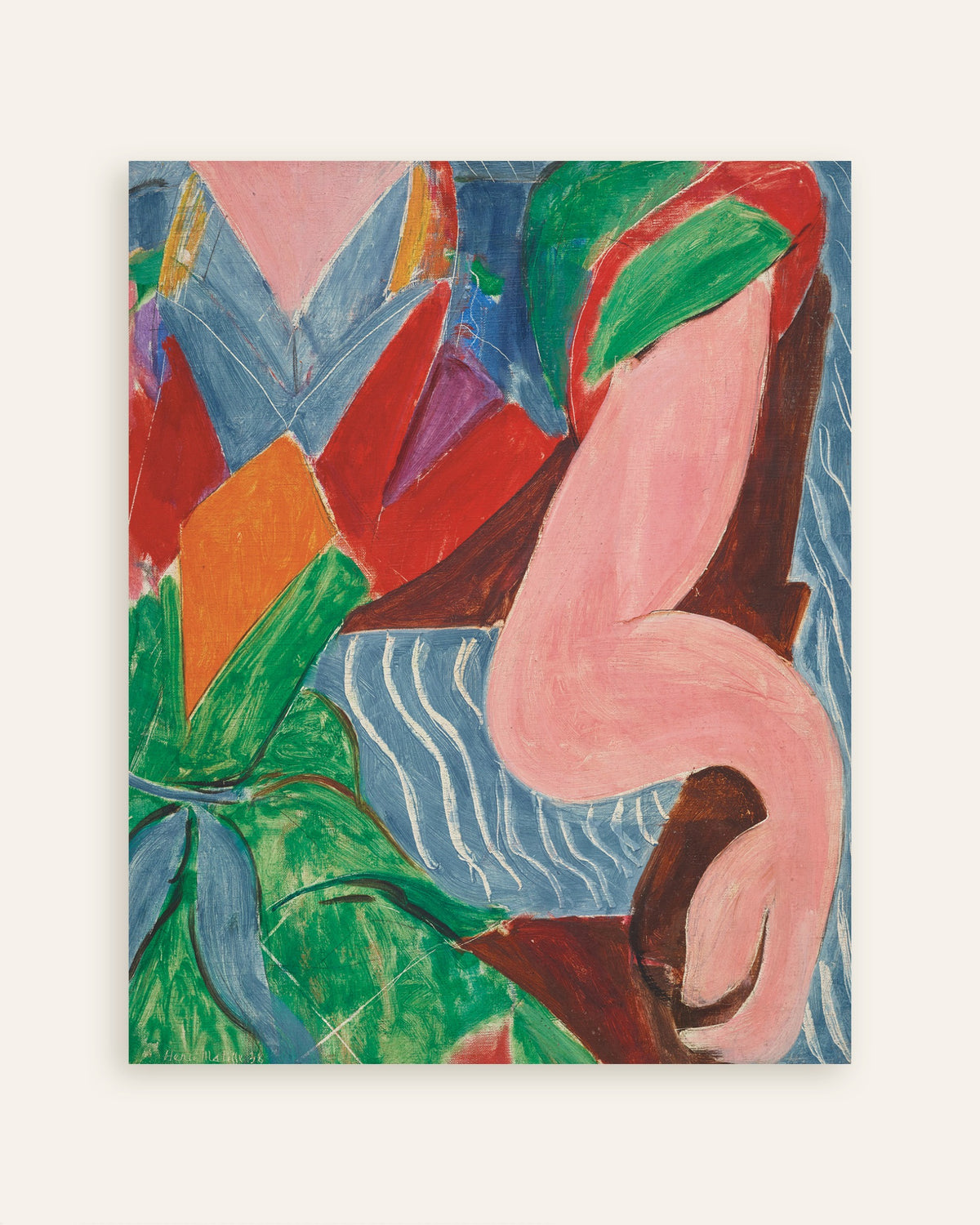 Poster de O Braço (1938), de Henri Matisse, em miniatura