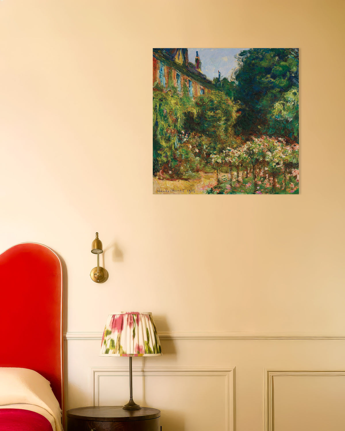 Poster A Casa do Artista em Giverny (1912), de Claude Monet